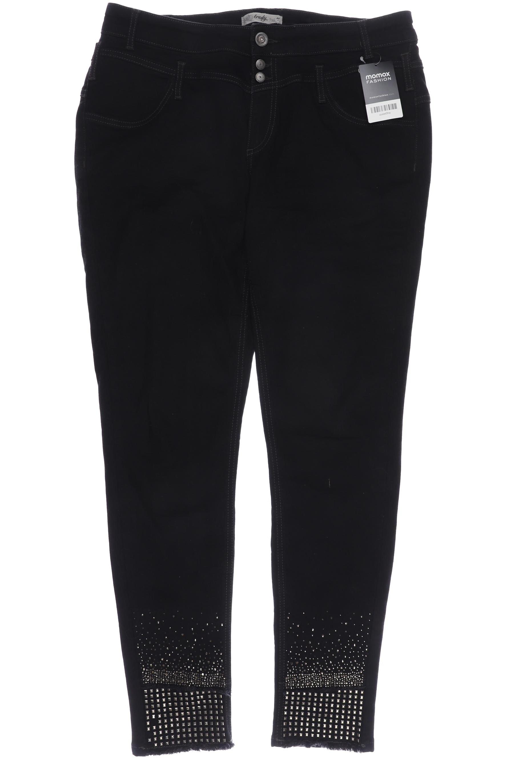 

tredy Damen Jeans, schwarz