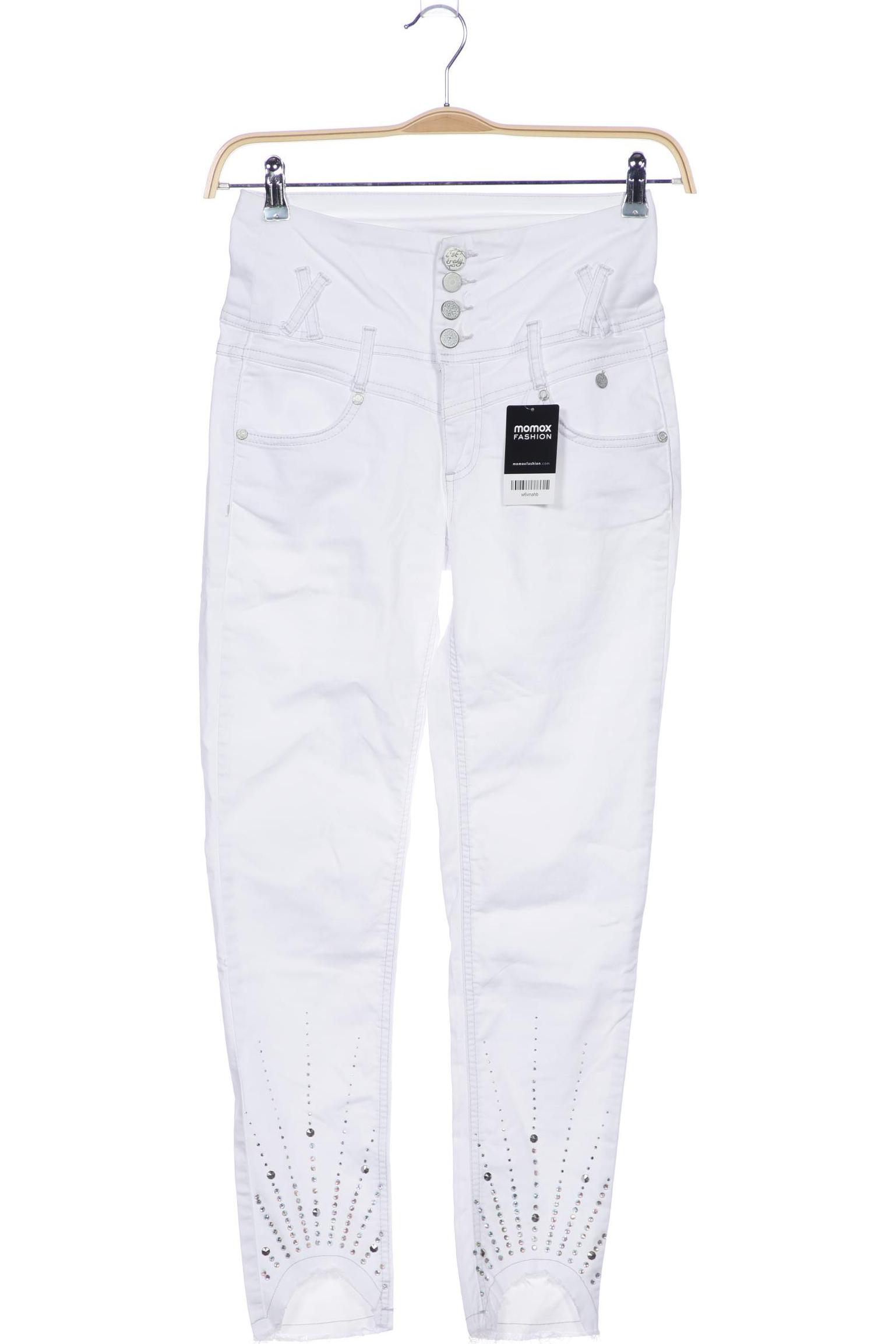 

tredy Damen Jeans, weiß, Gr. 38