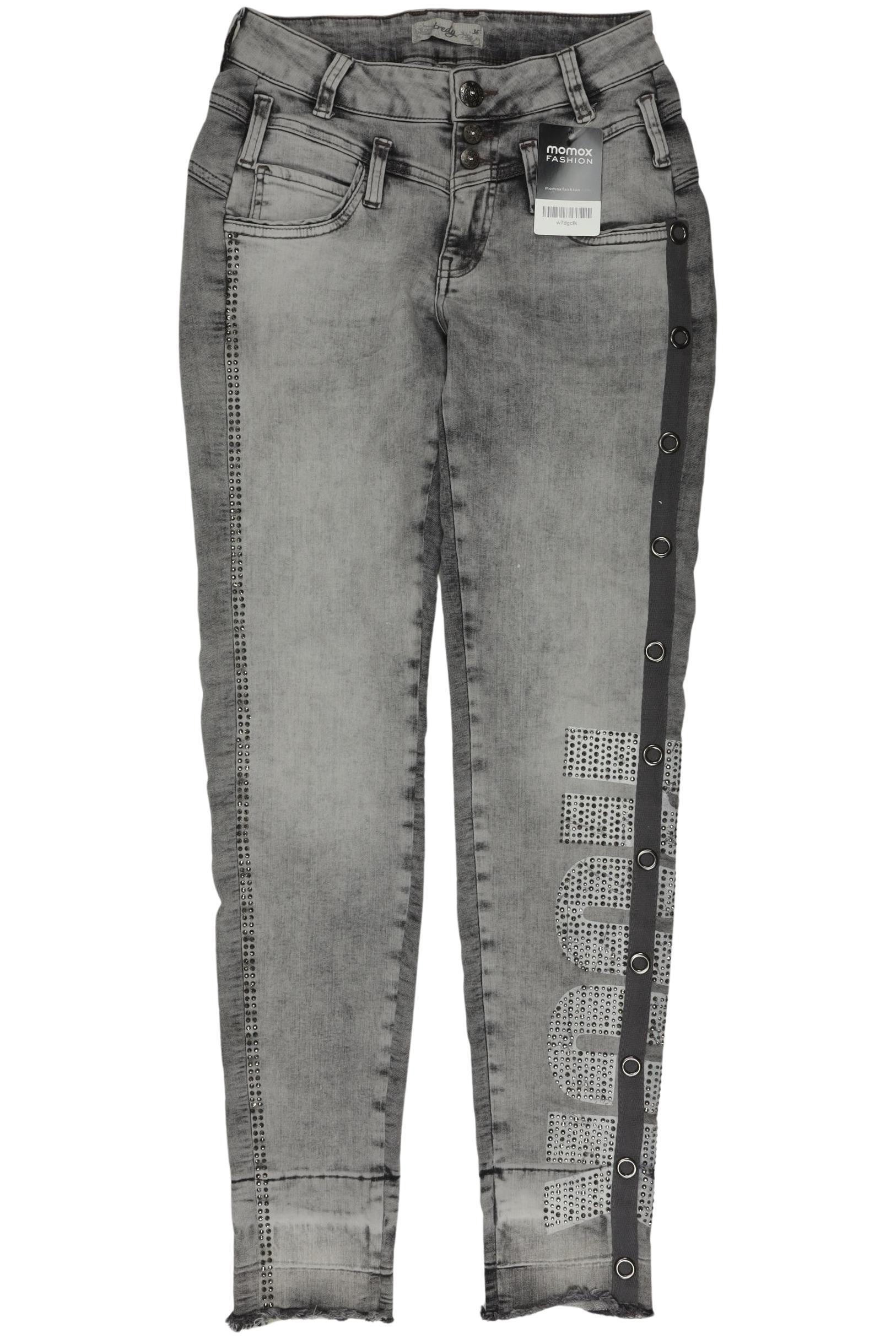 

tredy Damen Jeans, hellgrün, Gr. 36