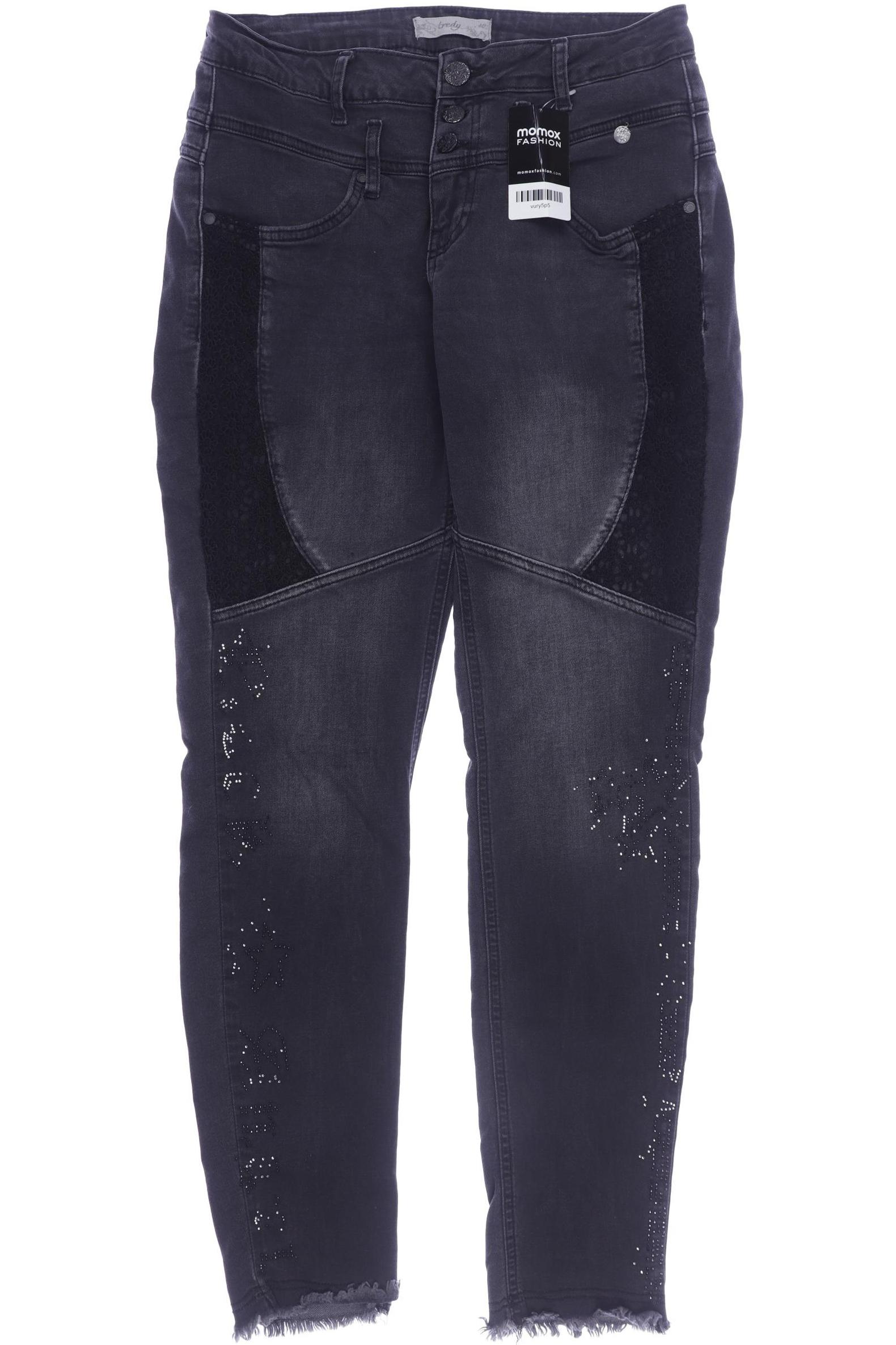 

tredy Damen Jeans, schwarz, Gr. 40