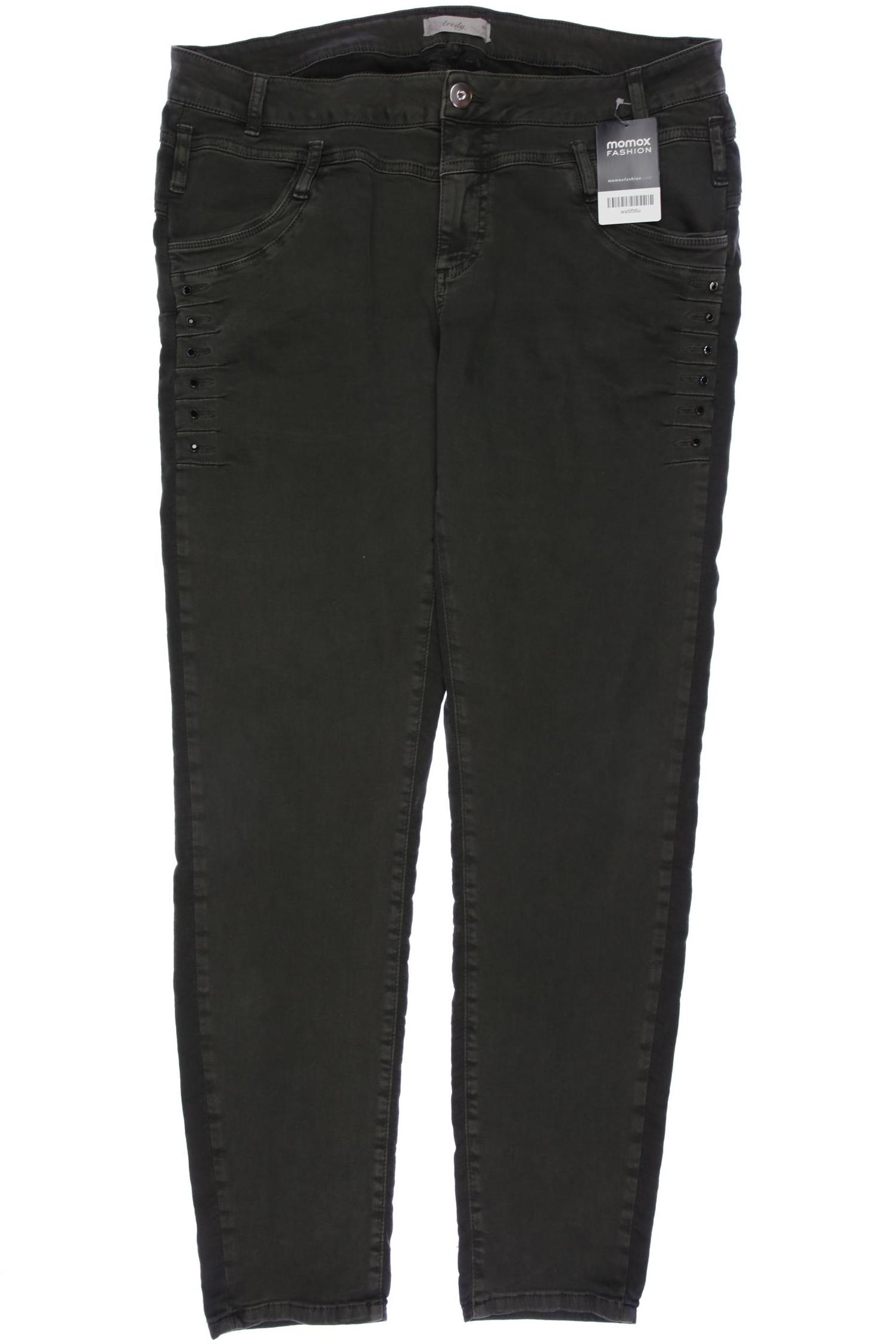

tredy Damen Jeans, grün, Gr. 46