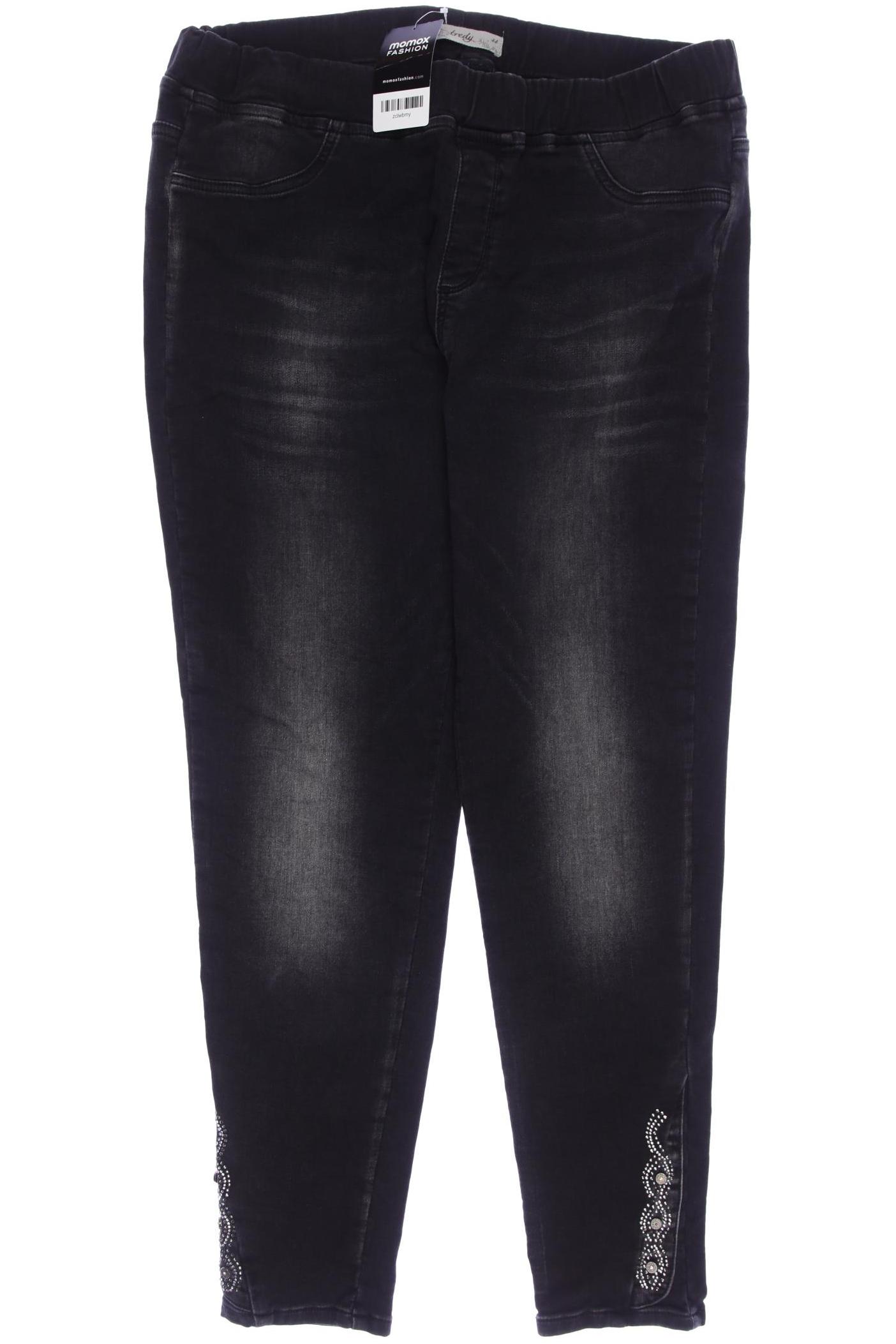 

tredy Damen Jeans, schwarz, Gr. 44