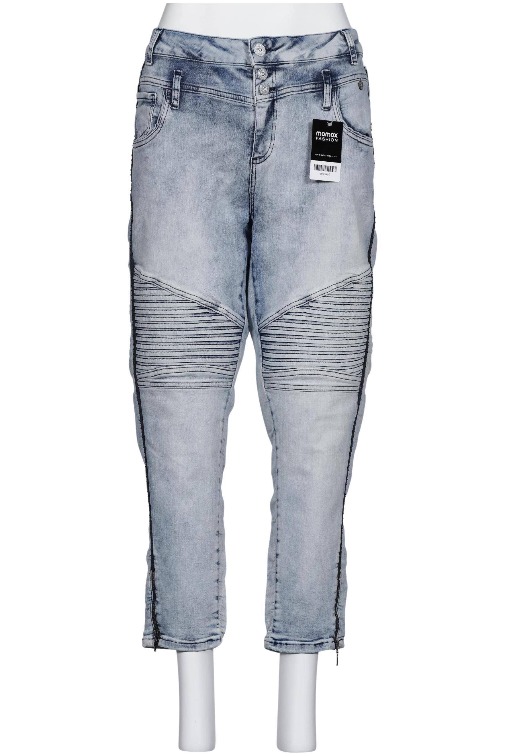 

tredy Damen Jeans, hellblau, Gr. 46