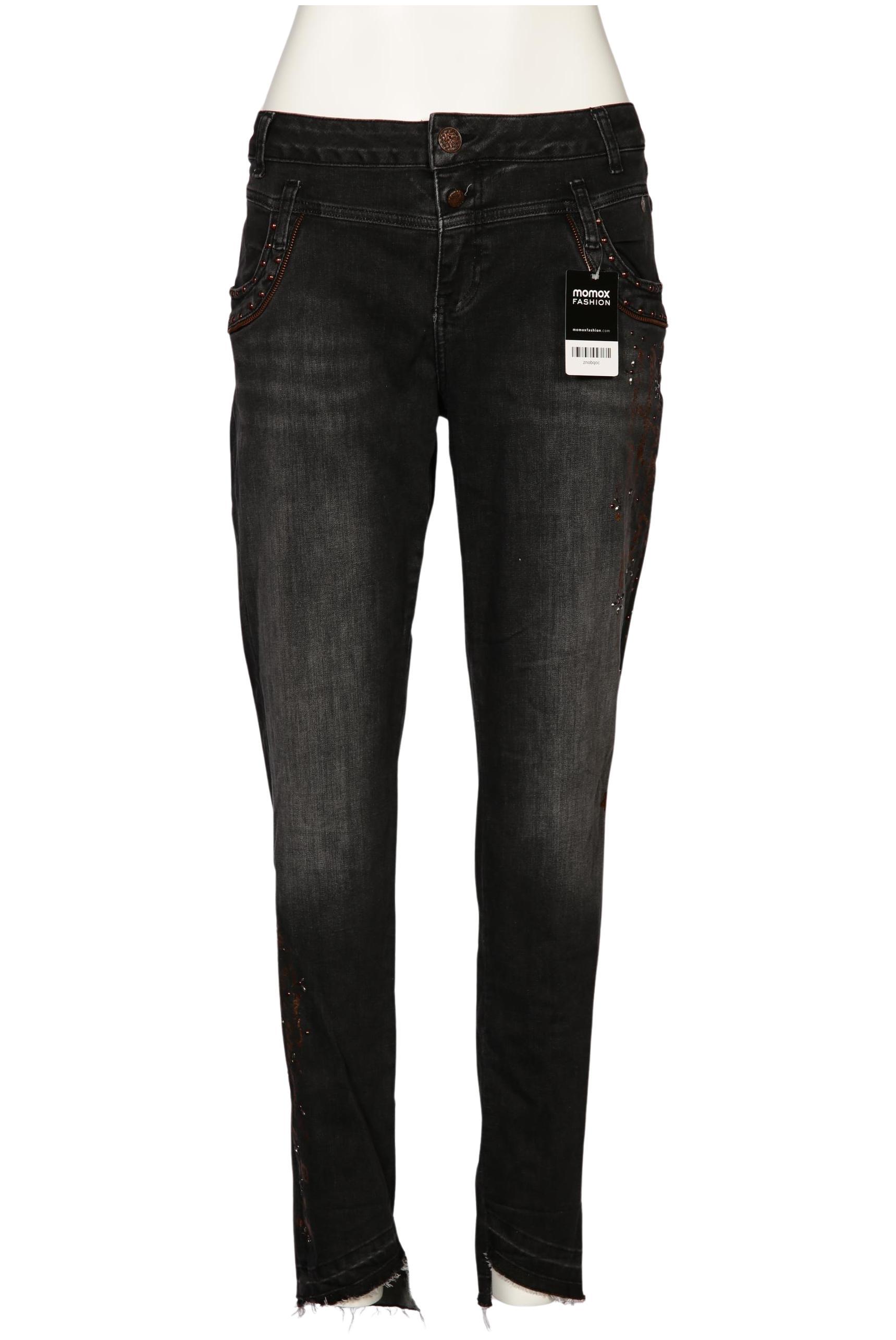 

tredy Damen Jeans, schwarz, Gr. 42