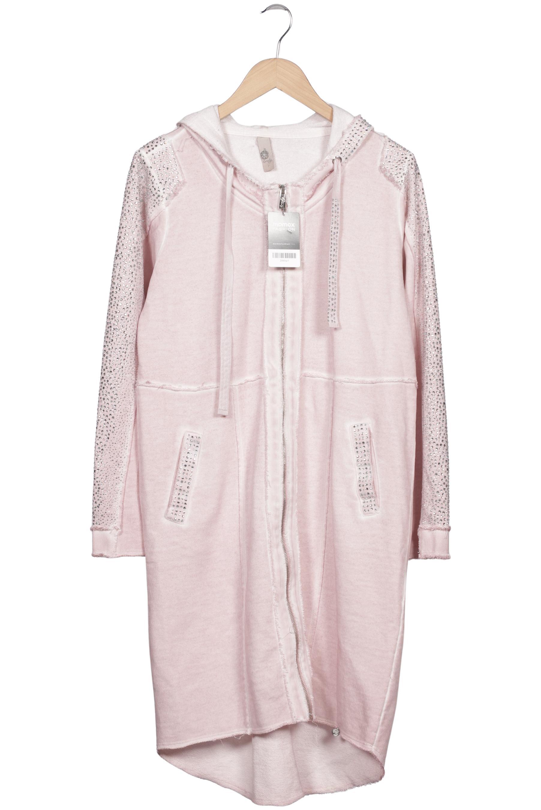 

tredy Damen Kapuzenpullover, pink, Gr. 44