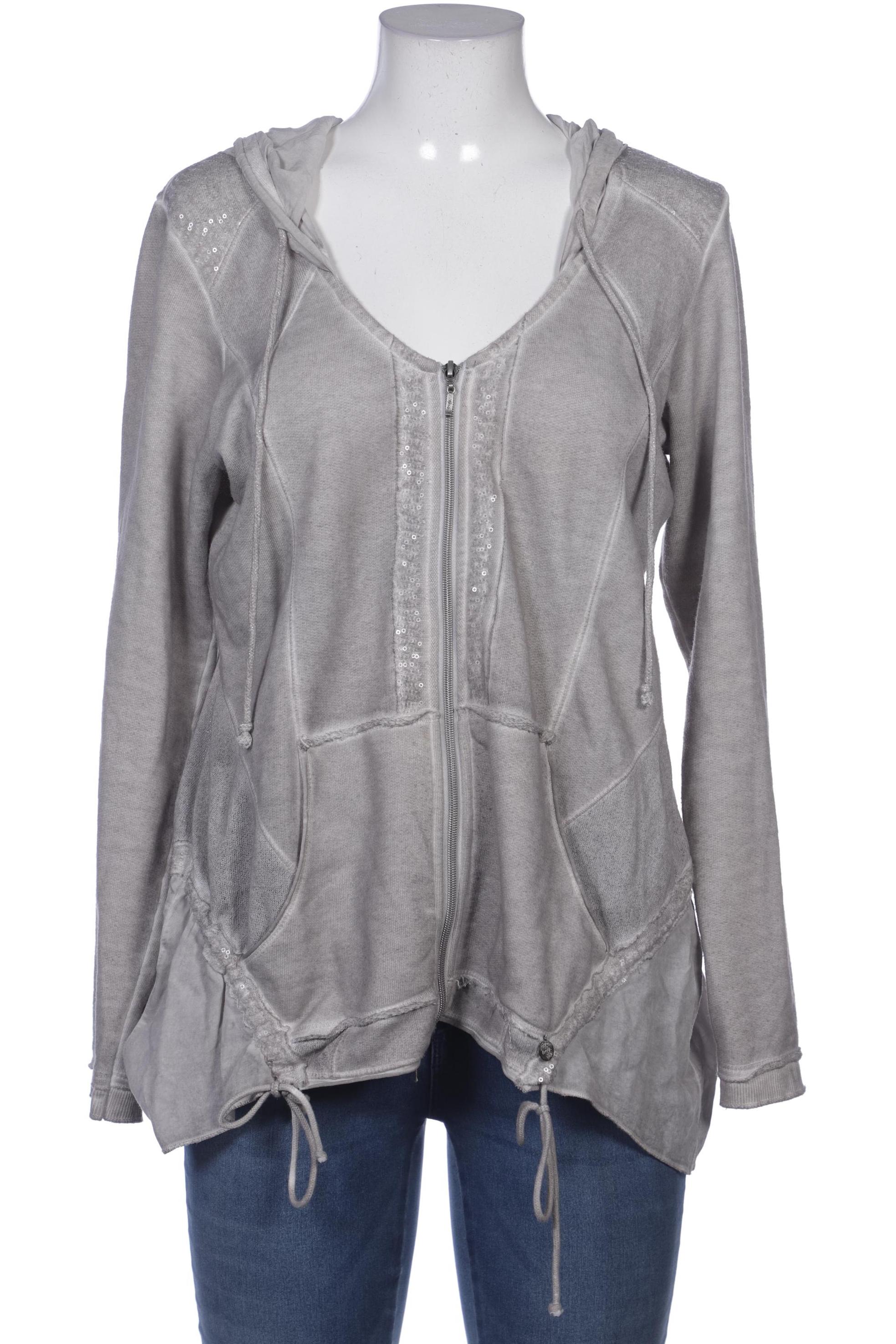 

tredy Damen Kapuzenpullover, grau, Gr. 42