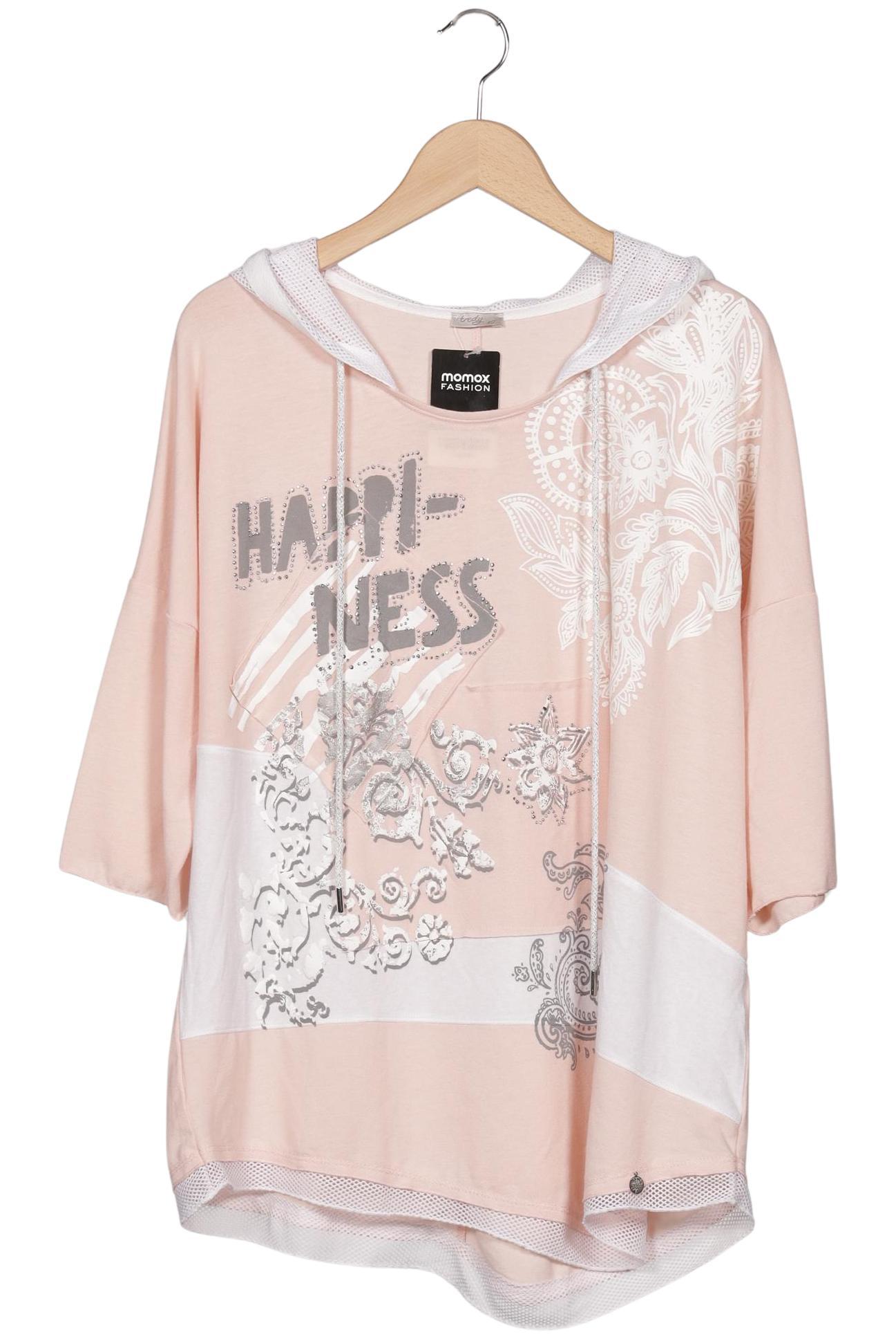 

tredy Damen Kapuzenpullover, pink, Gr. 40