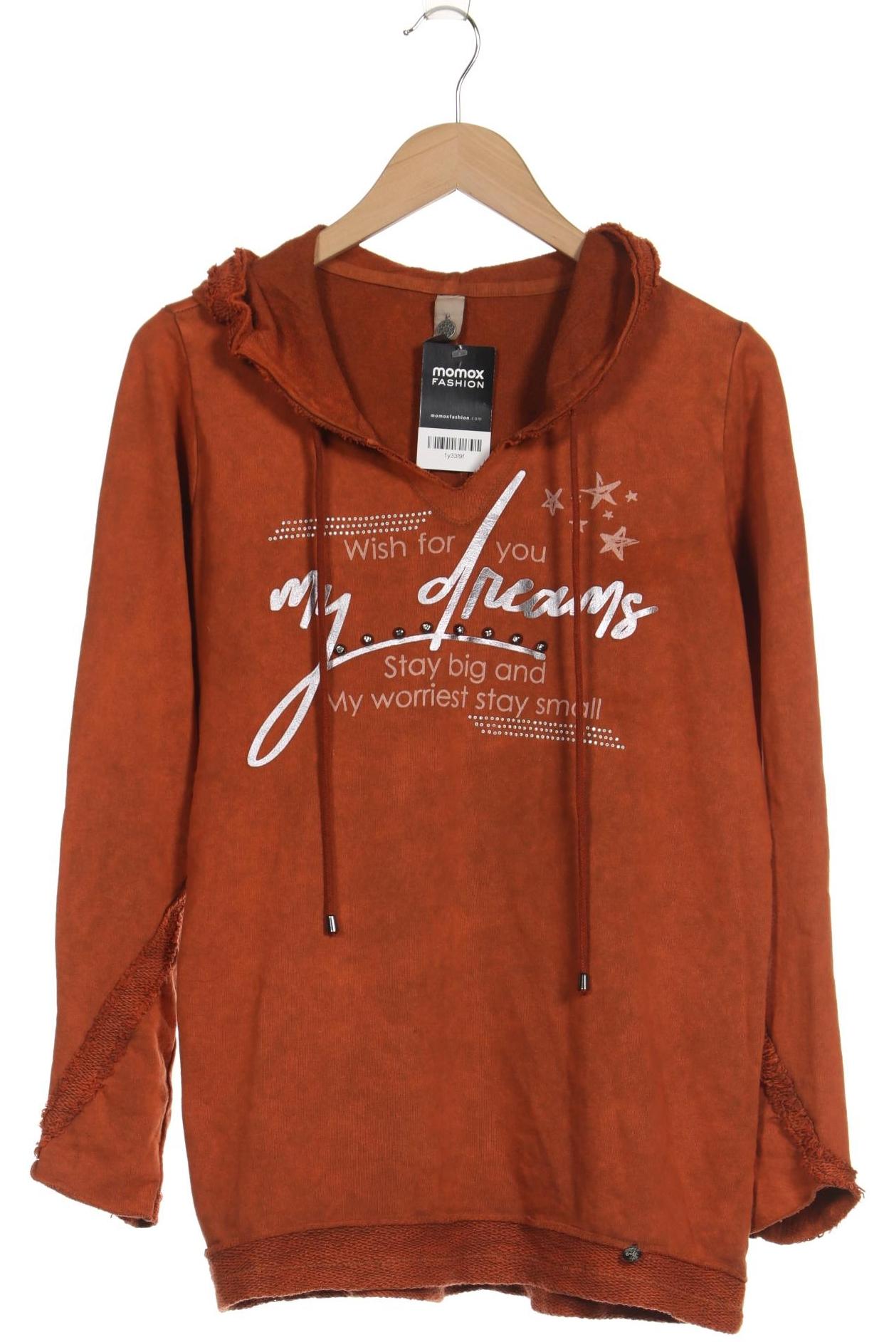 

tredy Damen Kapuzenpullover, orange, Gr. 38