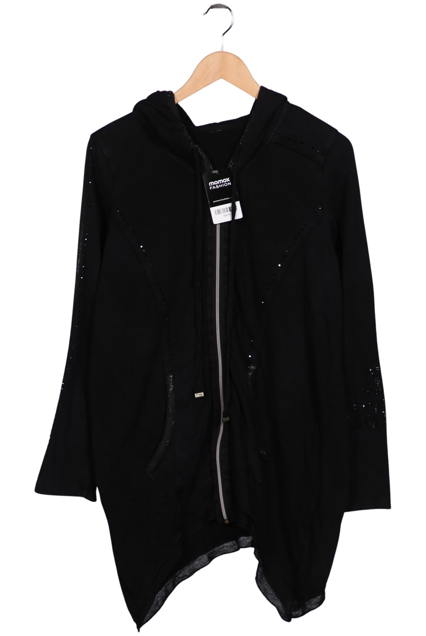 

tredy Damen Kapuzenpullover, schwarz, Gr. 44