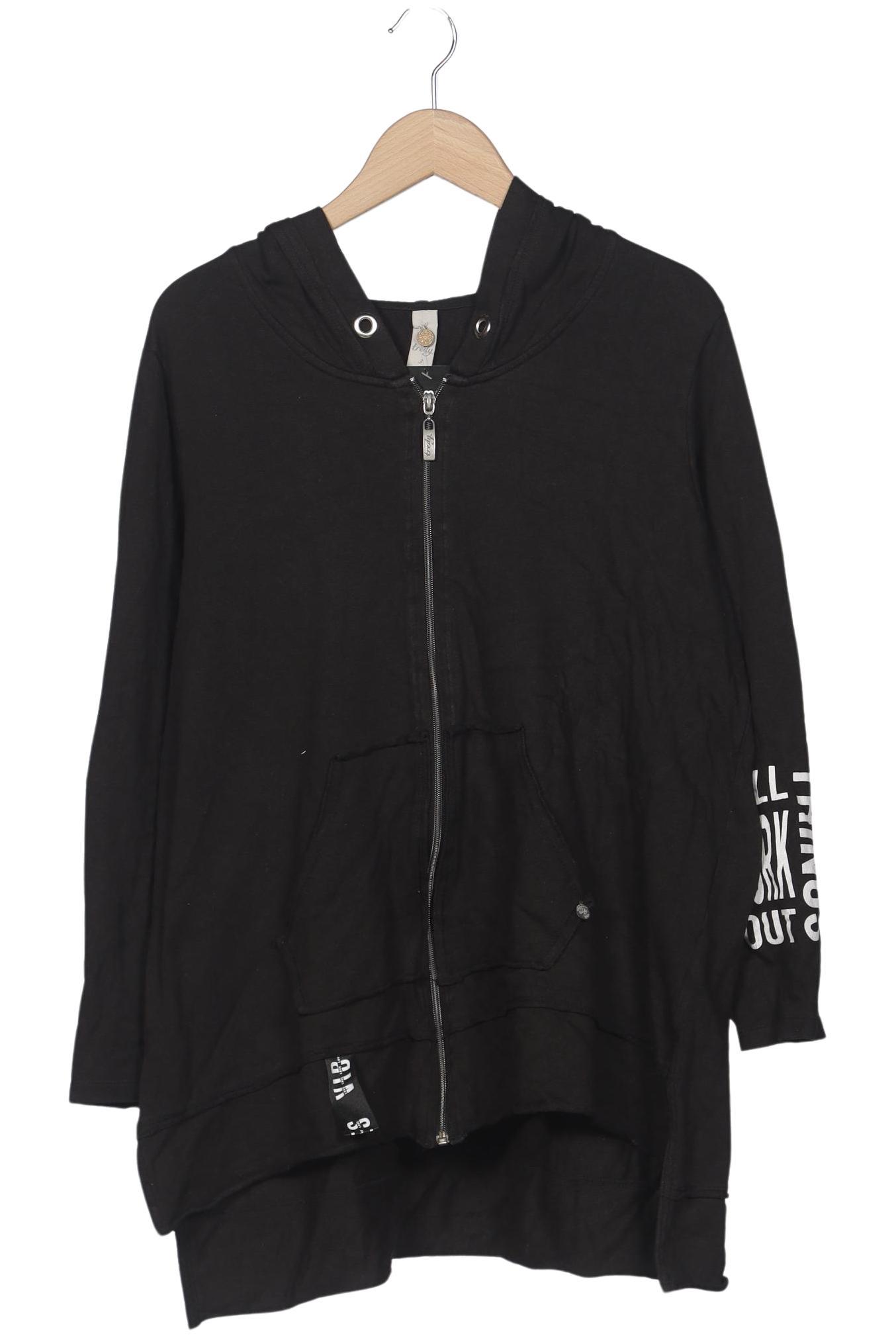 

tredy Damen Kapuzenpullover, schwarz, Gr. 44