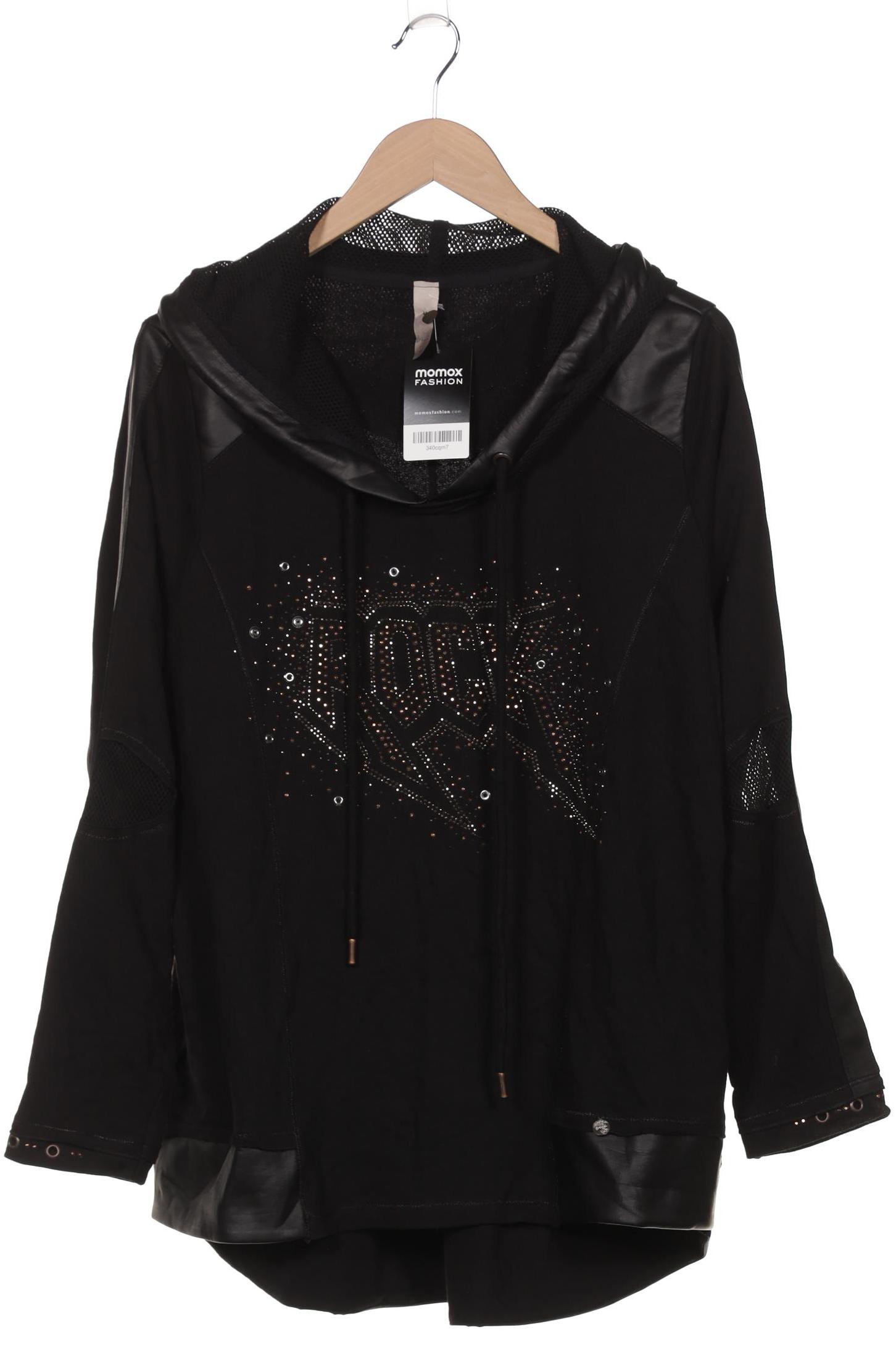 

tredy Damen Kapuzenpullover, schwarz, Gr. 44