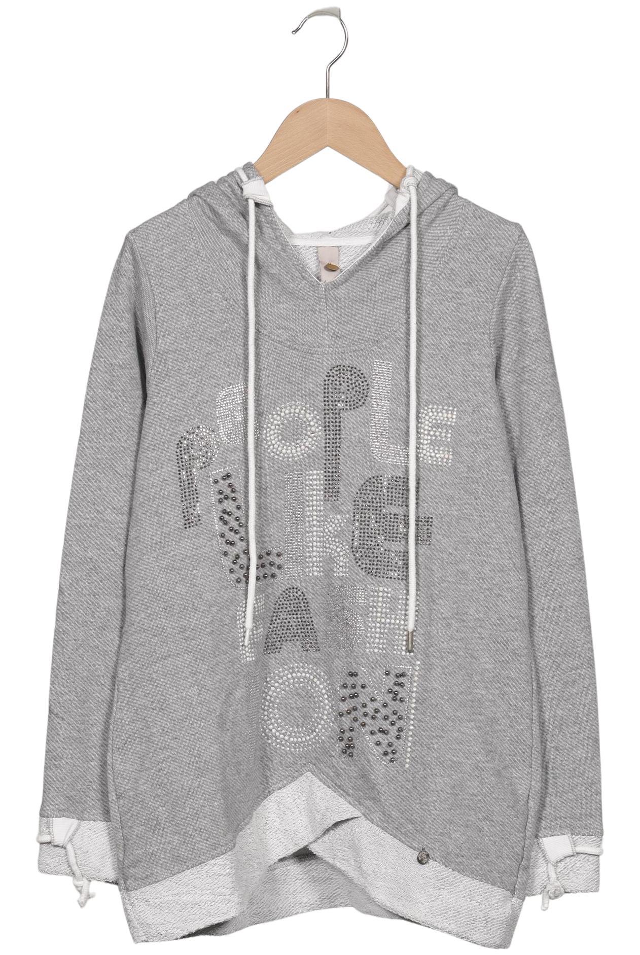 

tredy Damen Kapuzenpullover, grau, Gr. 36