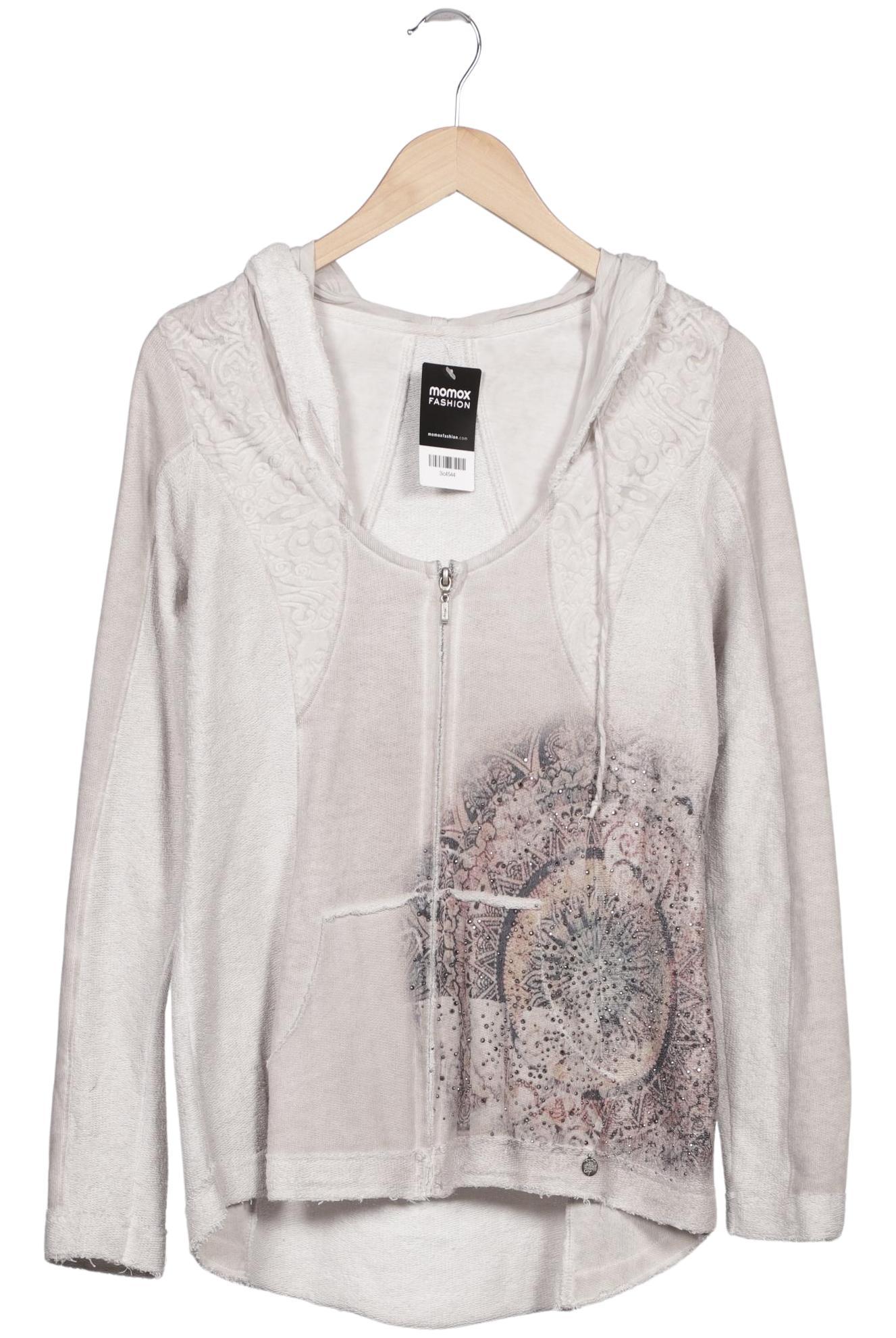 

tredy Damen Kapuzenpullover, grau, Gr. 38
