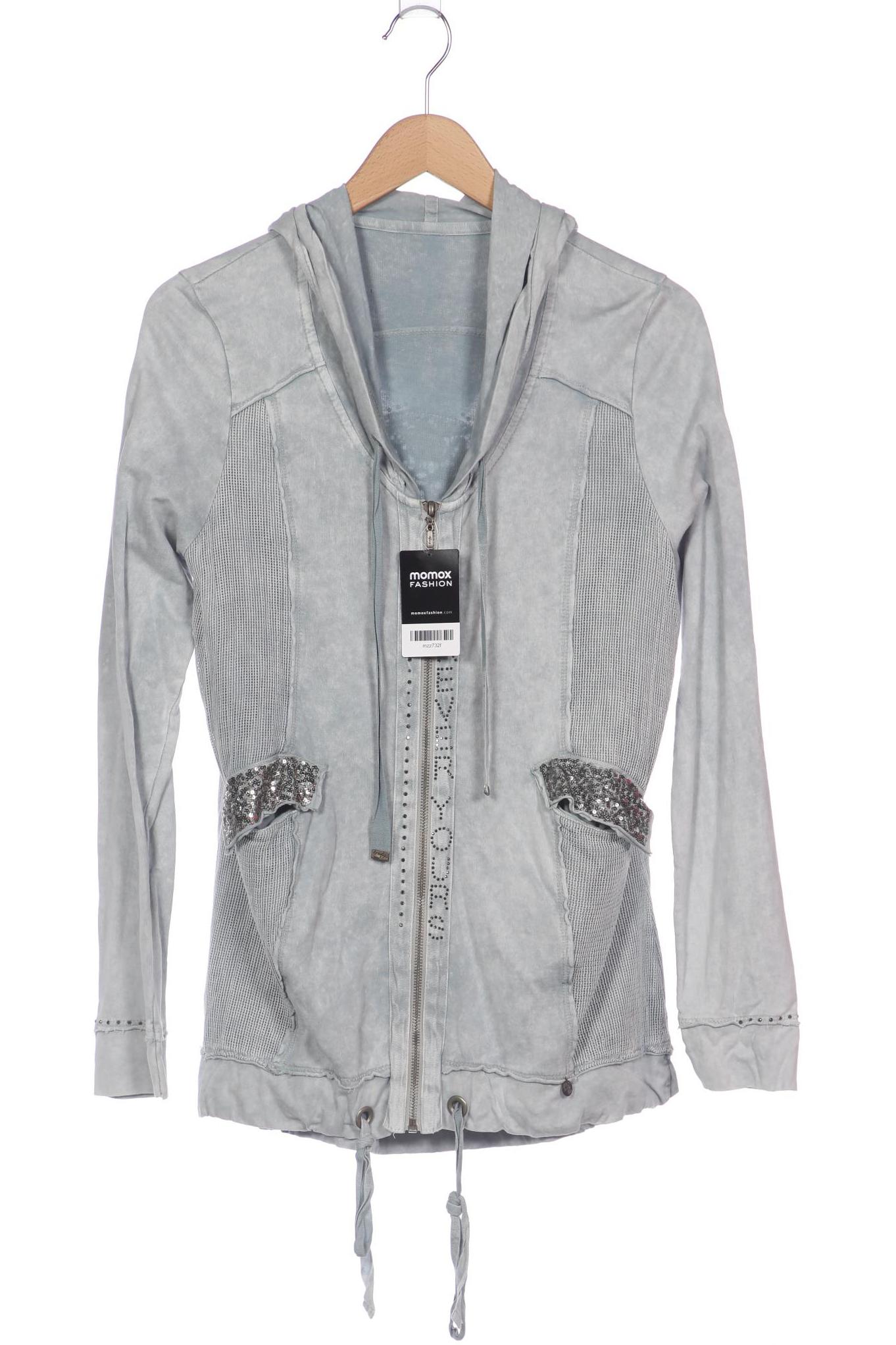 

tredy Damen Kapuzenpullover, grau, Gr. 42