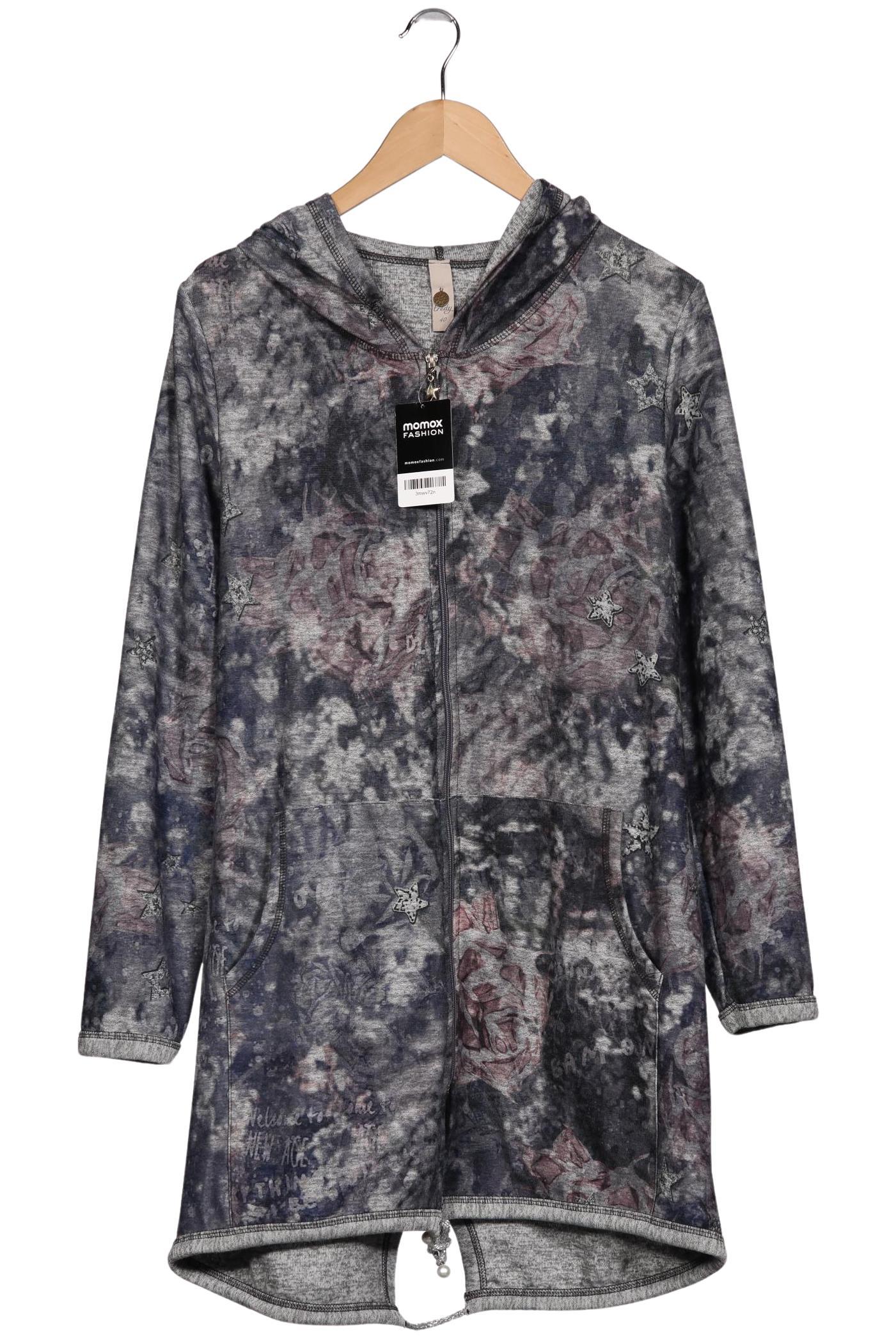 

tredy Damen Kapuzenpullover, grau, Gr. 40