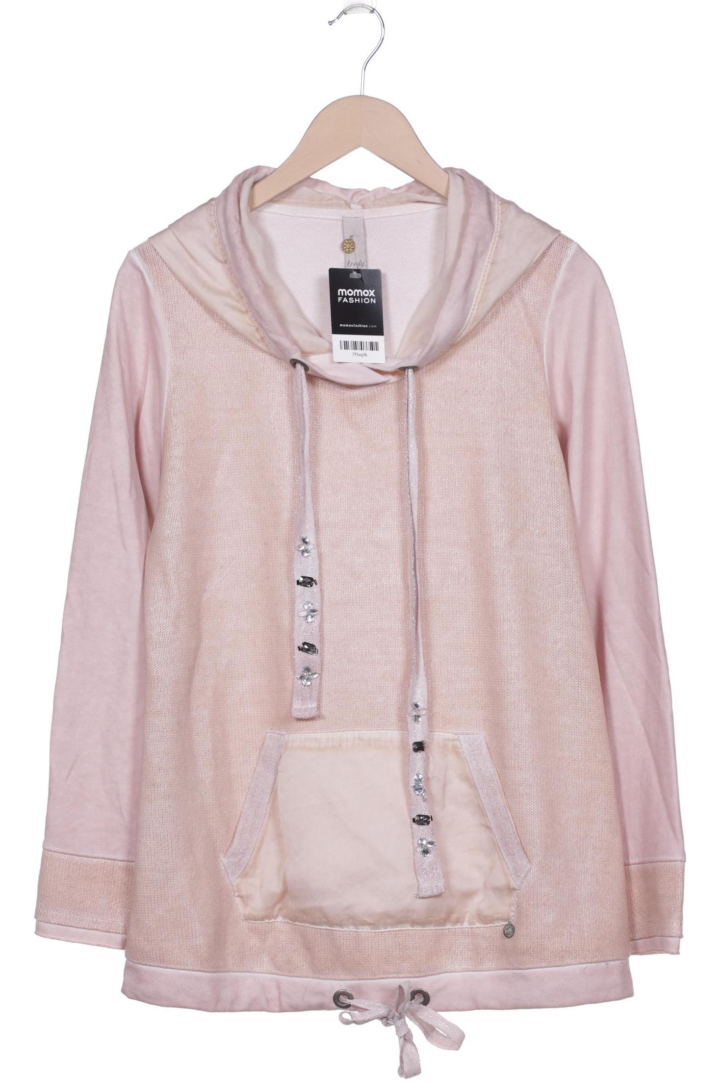 

tredy Damen Kapuzenpullover, pink, Gr. 38