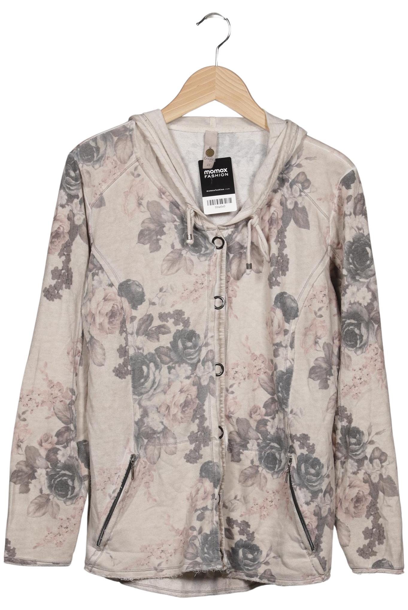 

tredy Damen Kapuzenpullover, beige, Gr. 44