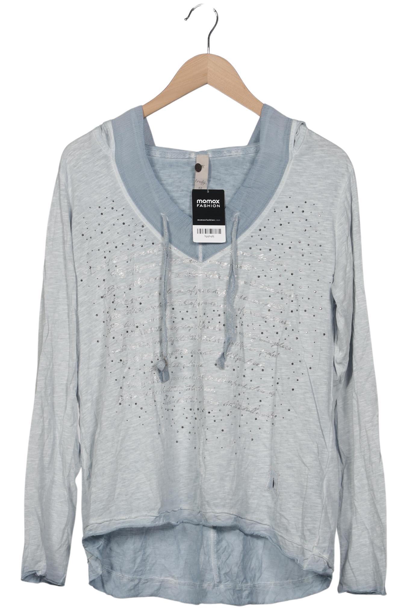 

tredy Damen Kapuzenpullover, hellblau, Gr. 42