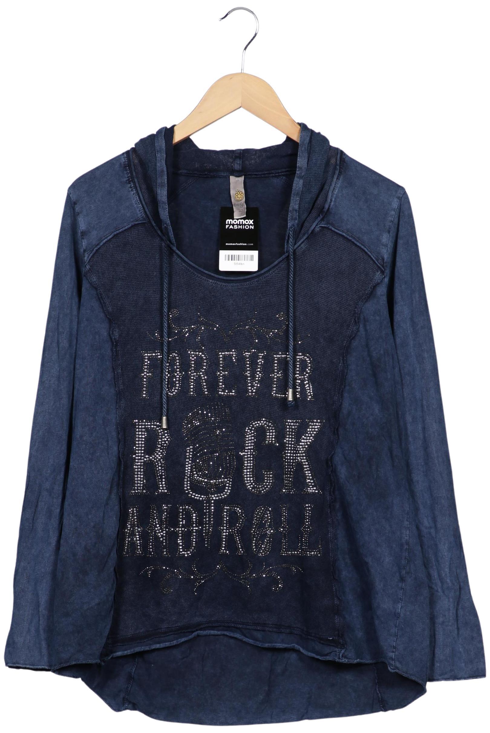 

tredy Damen Kapuzenpullover, marineblau, Gr. 42