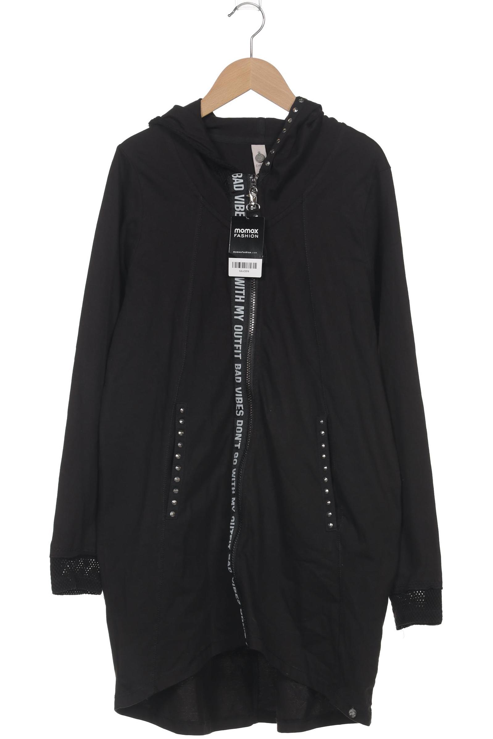 

tredy Damen Kapuzenpullover, schwarz, Gr. 44