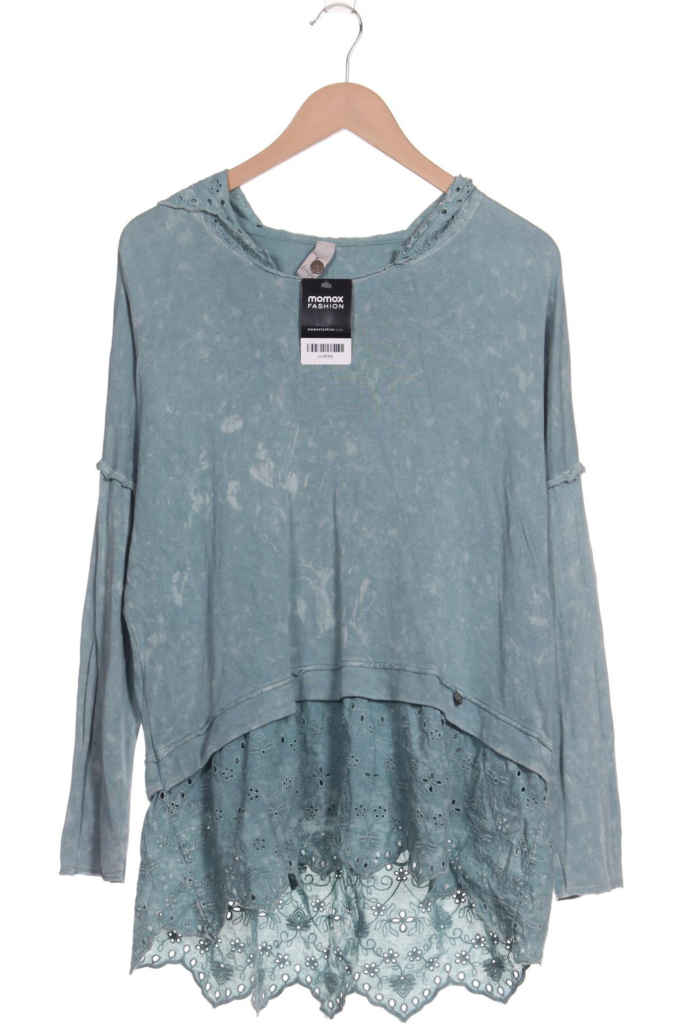 

tredy Damen Kapuzenpullover, türkis, Gr. 46