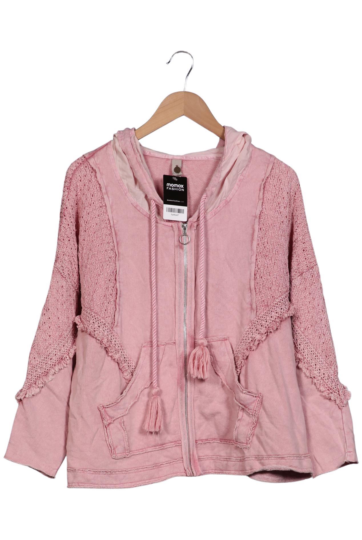 

tredy Damen Kapuzenpullover, pink, Gr. 44