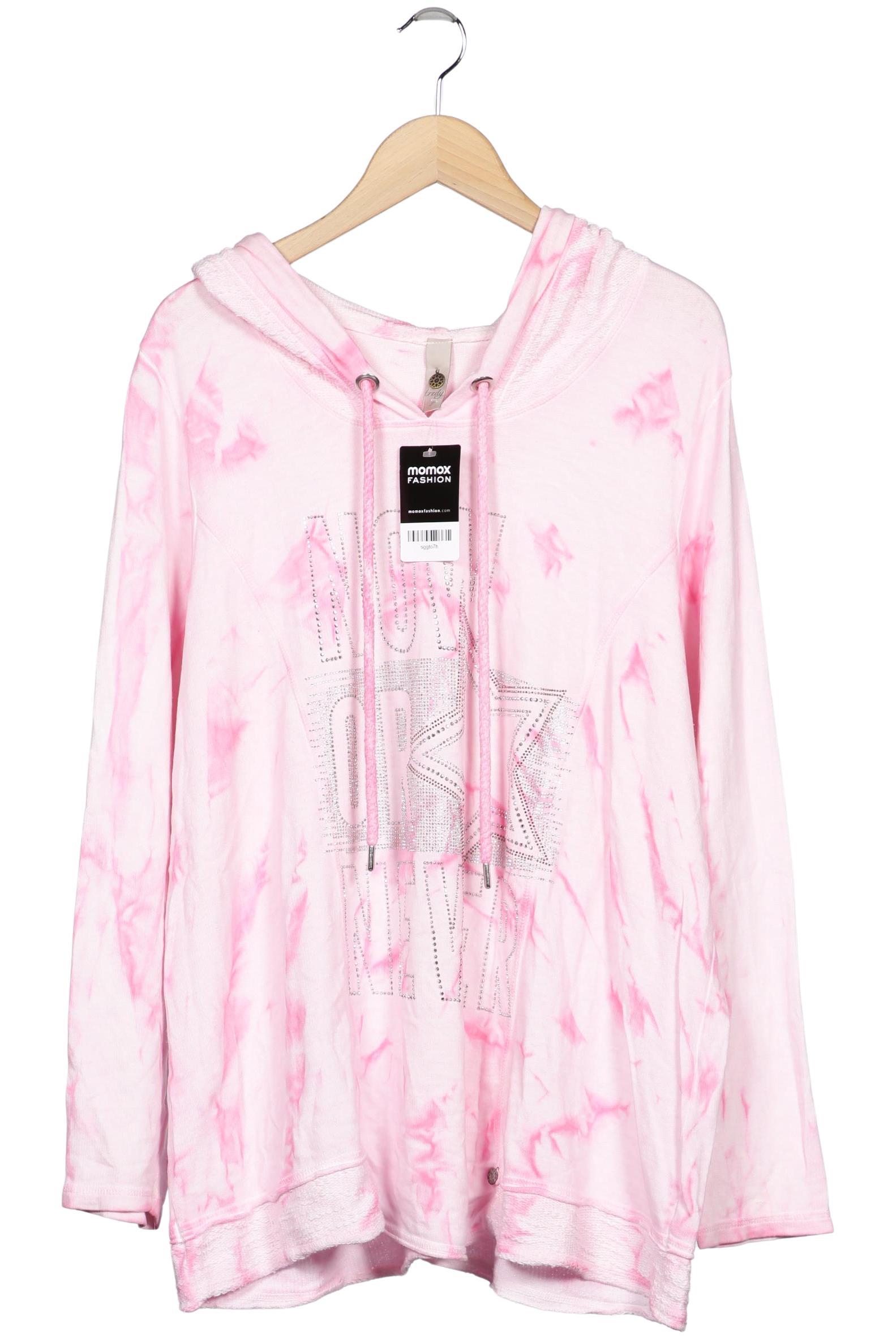 

tredy Damen Kapuzenpullover, pink, Gr. 44
