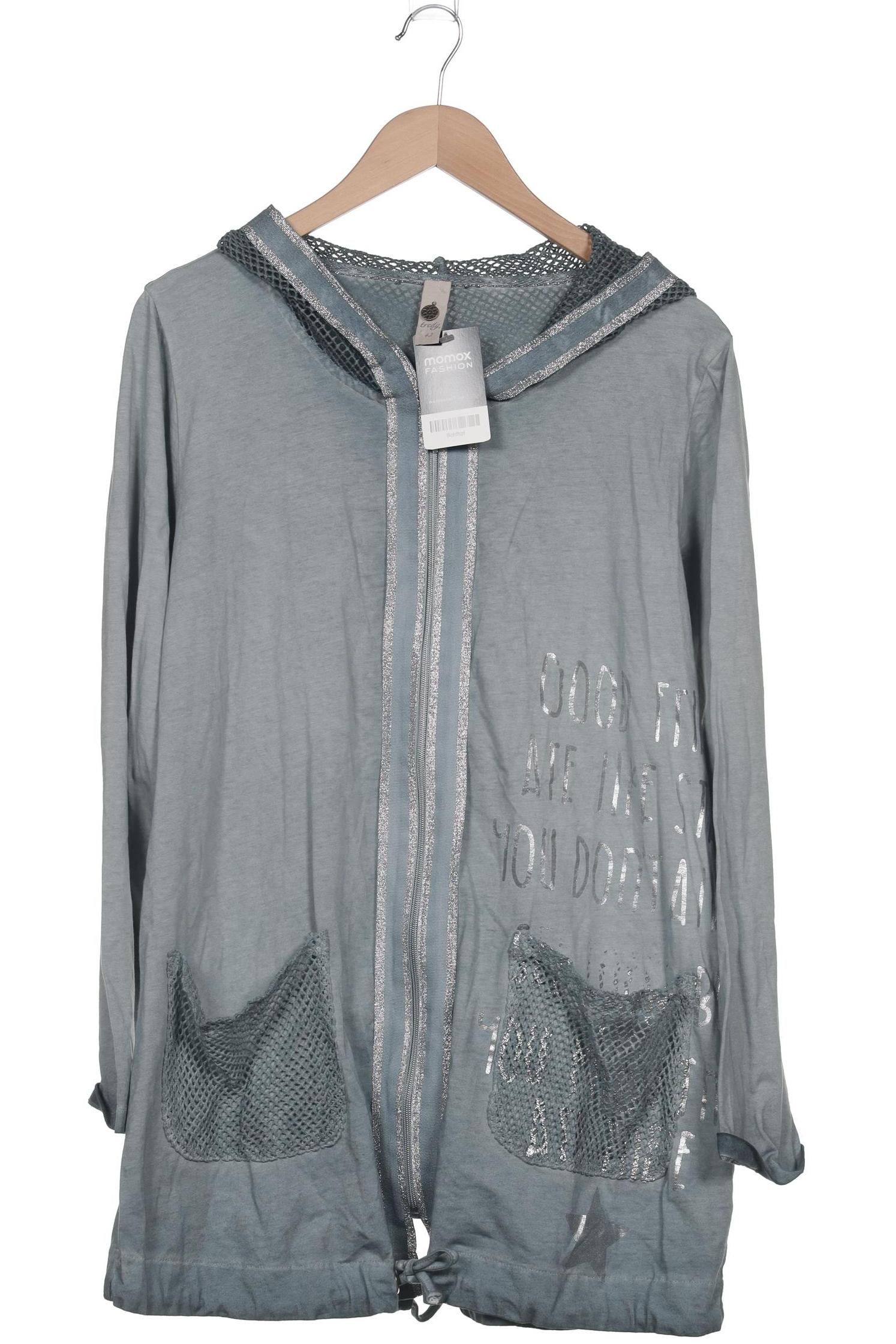 

tredy Damen Kapuzenpullover, blau, Gr. 42