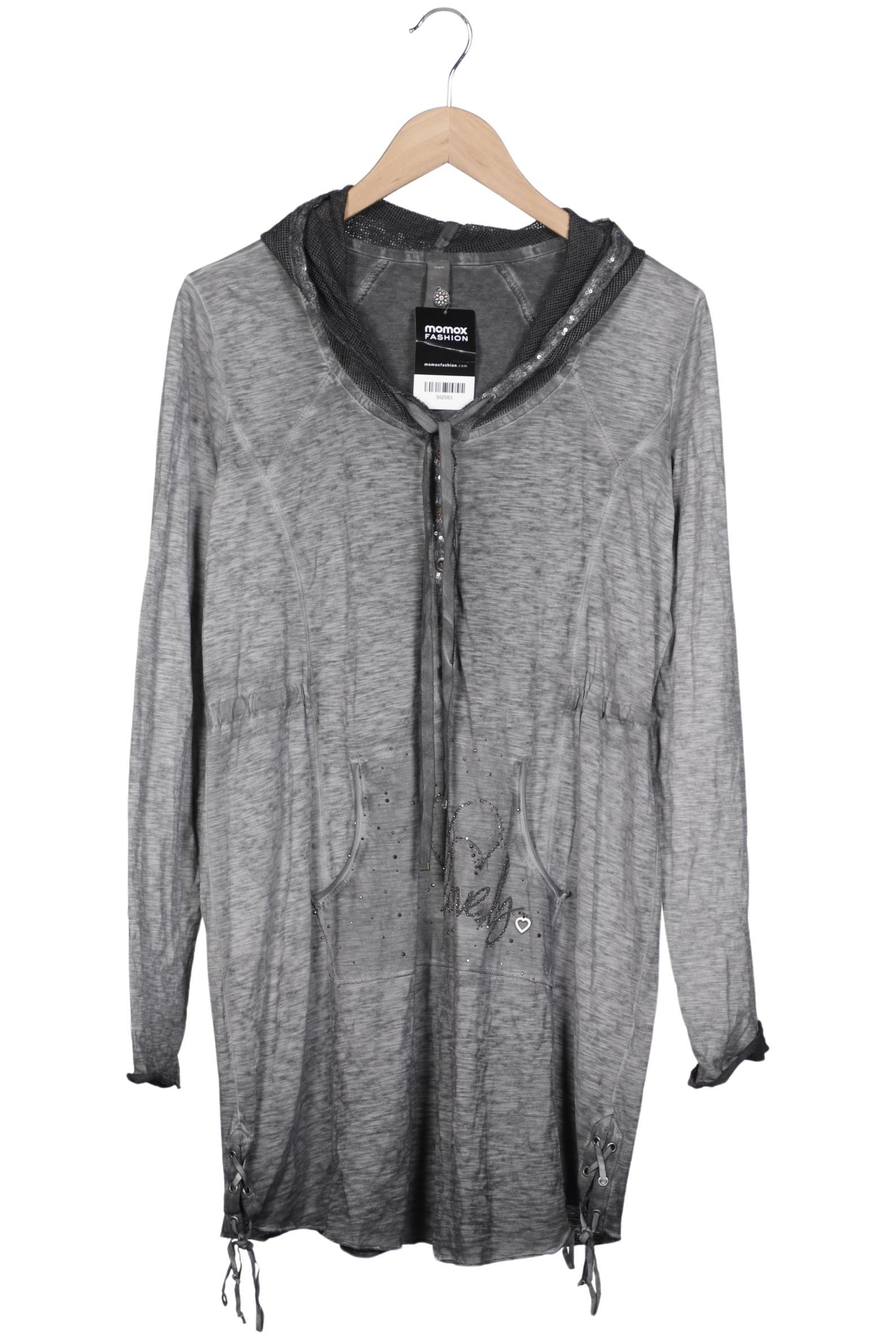 

tredy Damen Kapuzenpullover, grau, Gr. 42