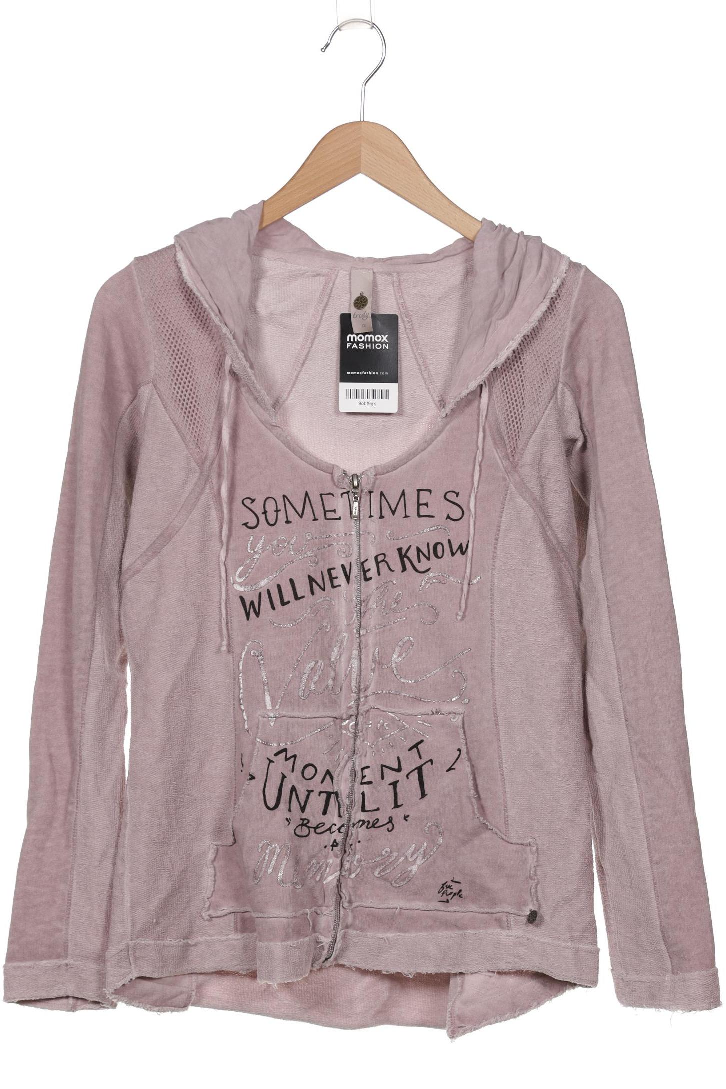 

tredy Damen Kapuzenpullover, flieder, Gr. 38