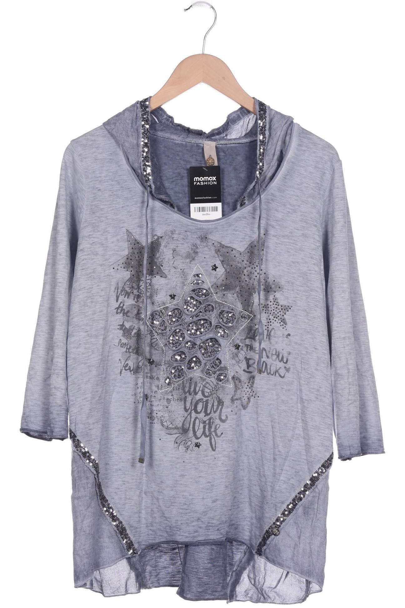 

tredy Damen Kapuzenpullover, grau, Gr. 40