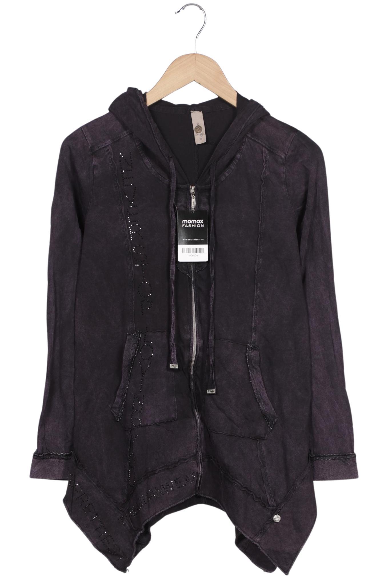 

tredy Damen Kapuzenpullover, flieder, Gr. 38