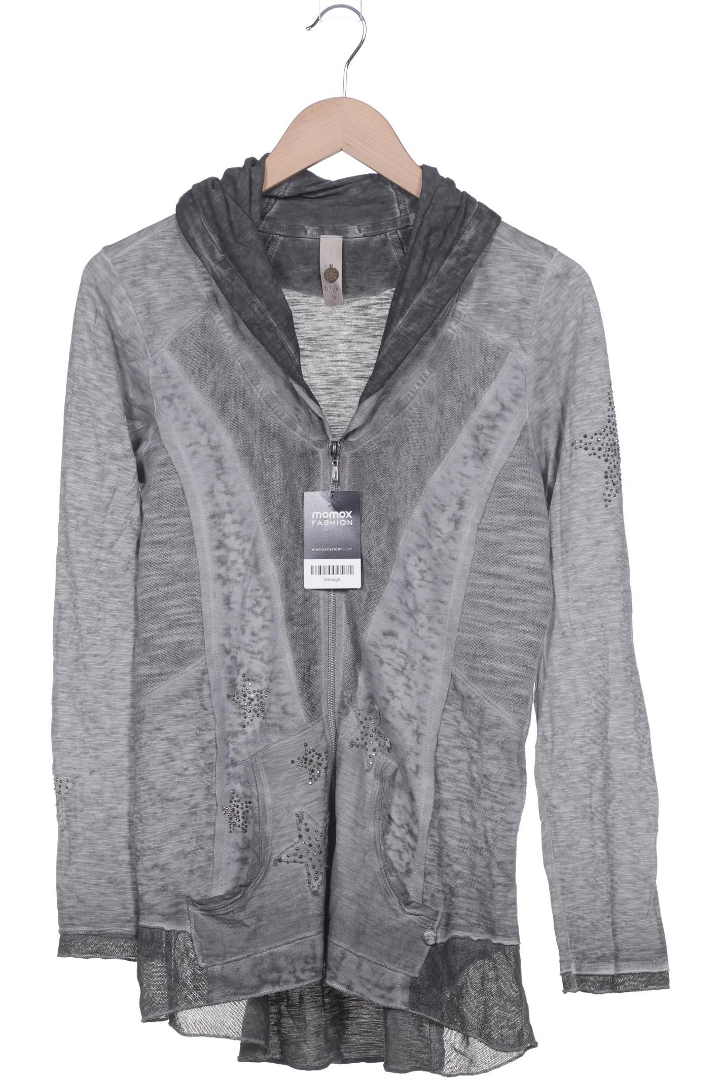 

tredy Damen Kapuzenpullover, grau
