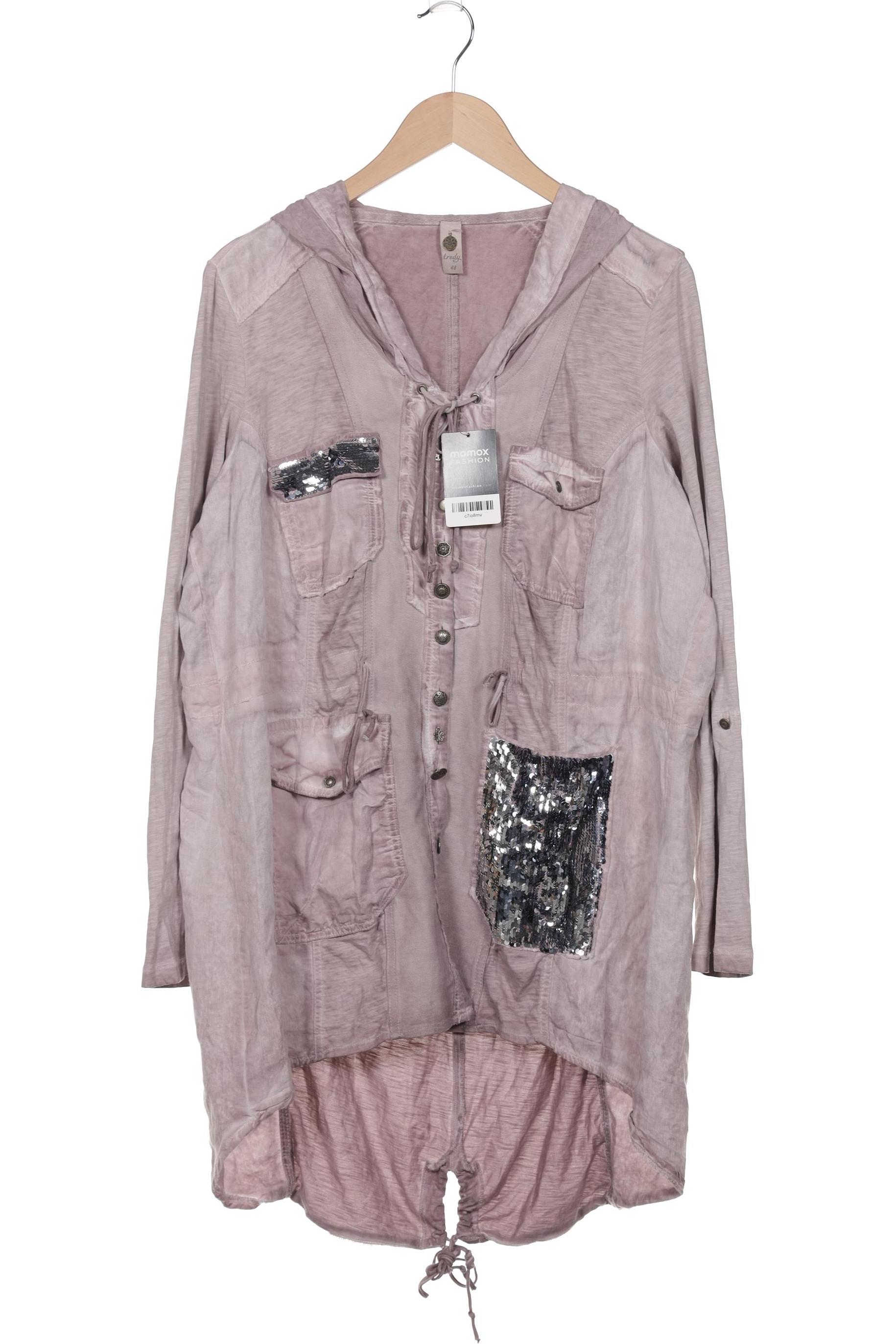 

tredy Damen Kapuzenpullover, pink, Gr. 48