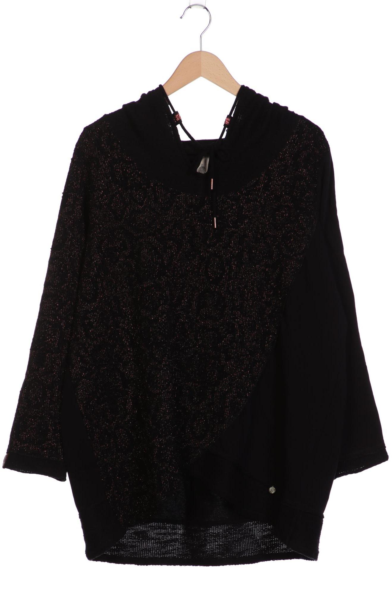 

tredy Damen Kapuzenpullover, schwarz, Gr. 48