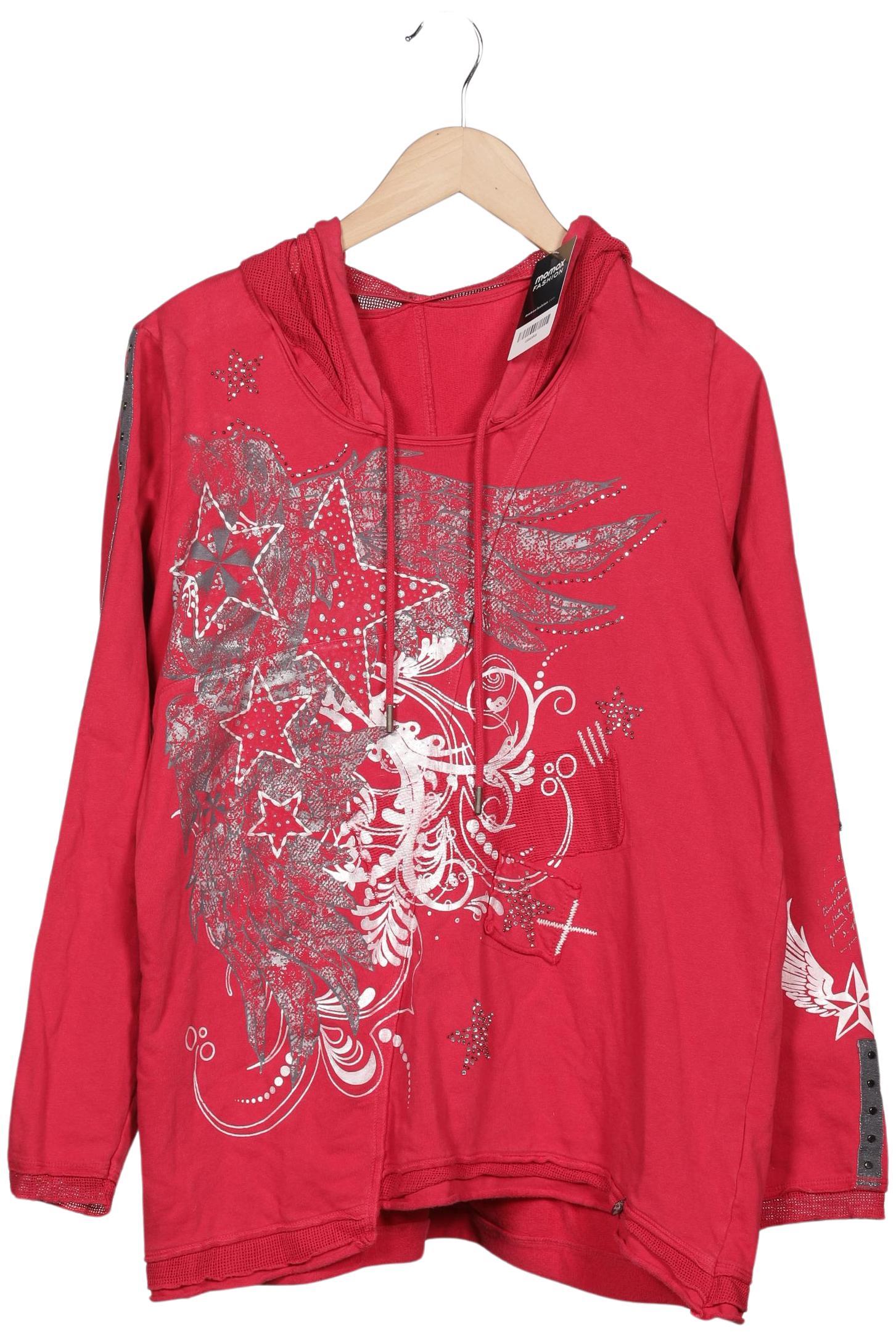 

tredy Damen Kapuzenpullover, rot, Gr. 42