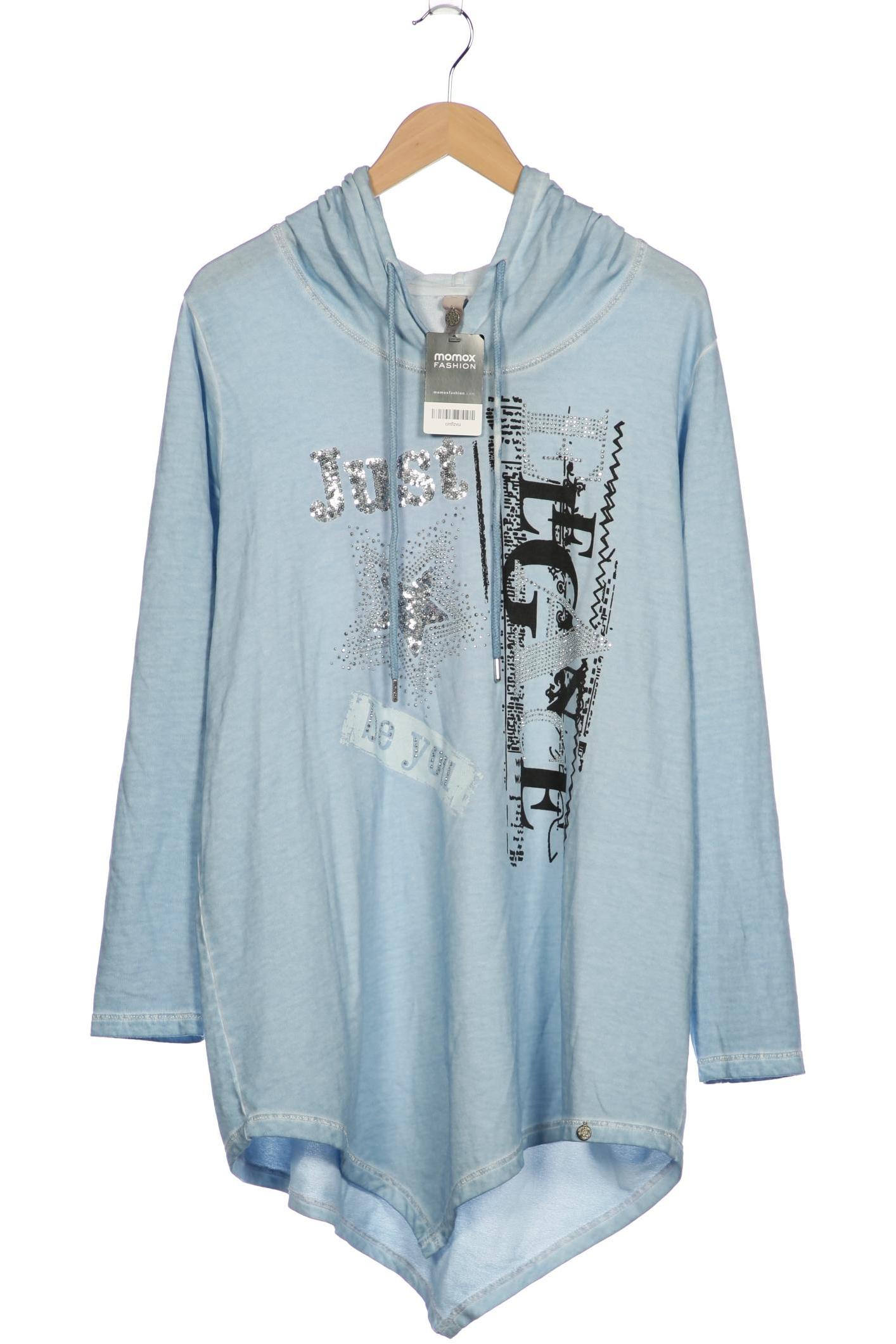 

tredy Damen Kapuzenpullover, blau, Gr. 46