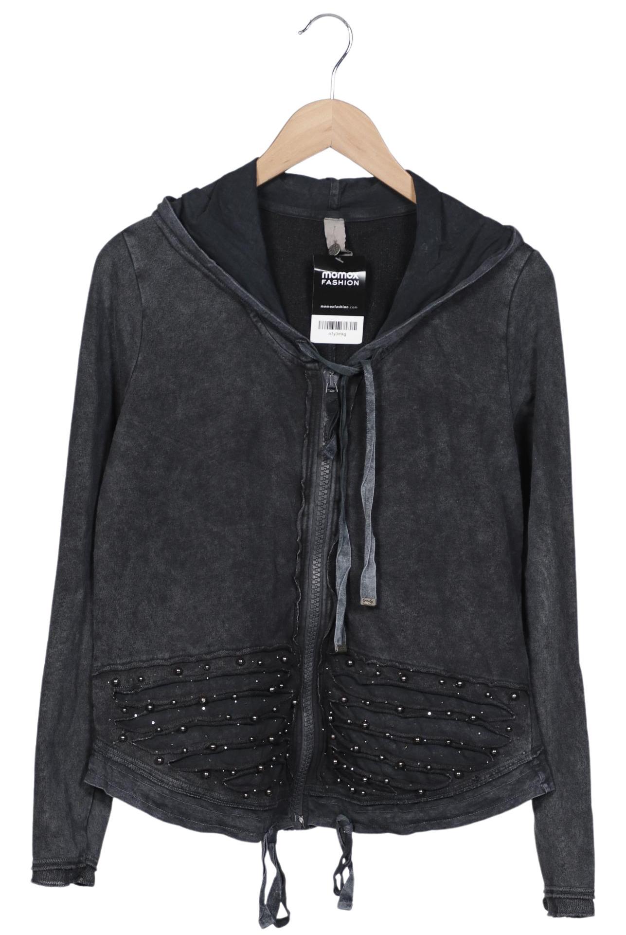 

tredy Damen Kapuzenpullover, grau, Gr. 40