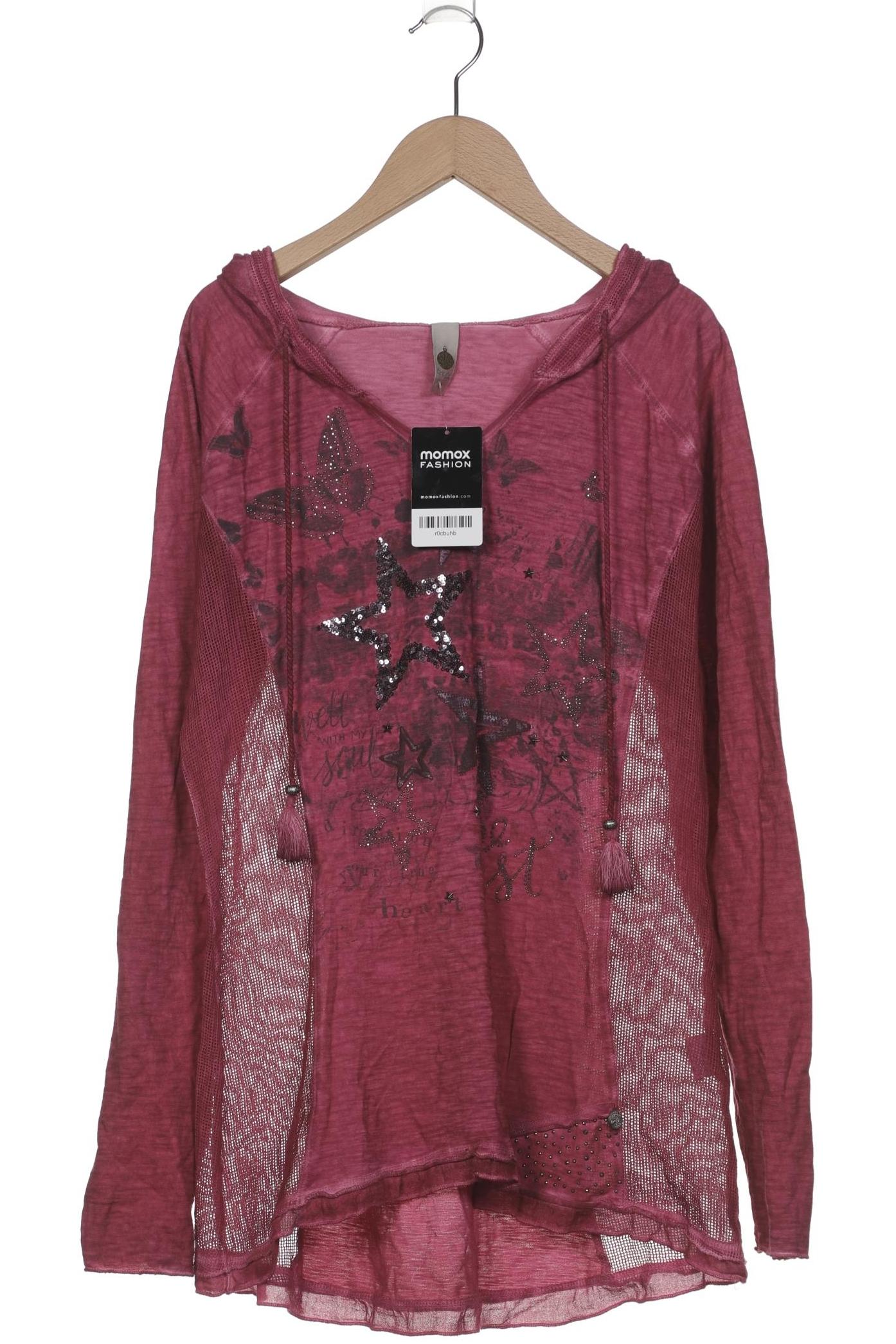 

tredy Damen Kapuzenpullover, bordeaux, Gr. 38