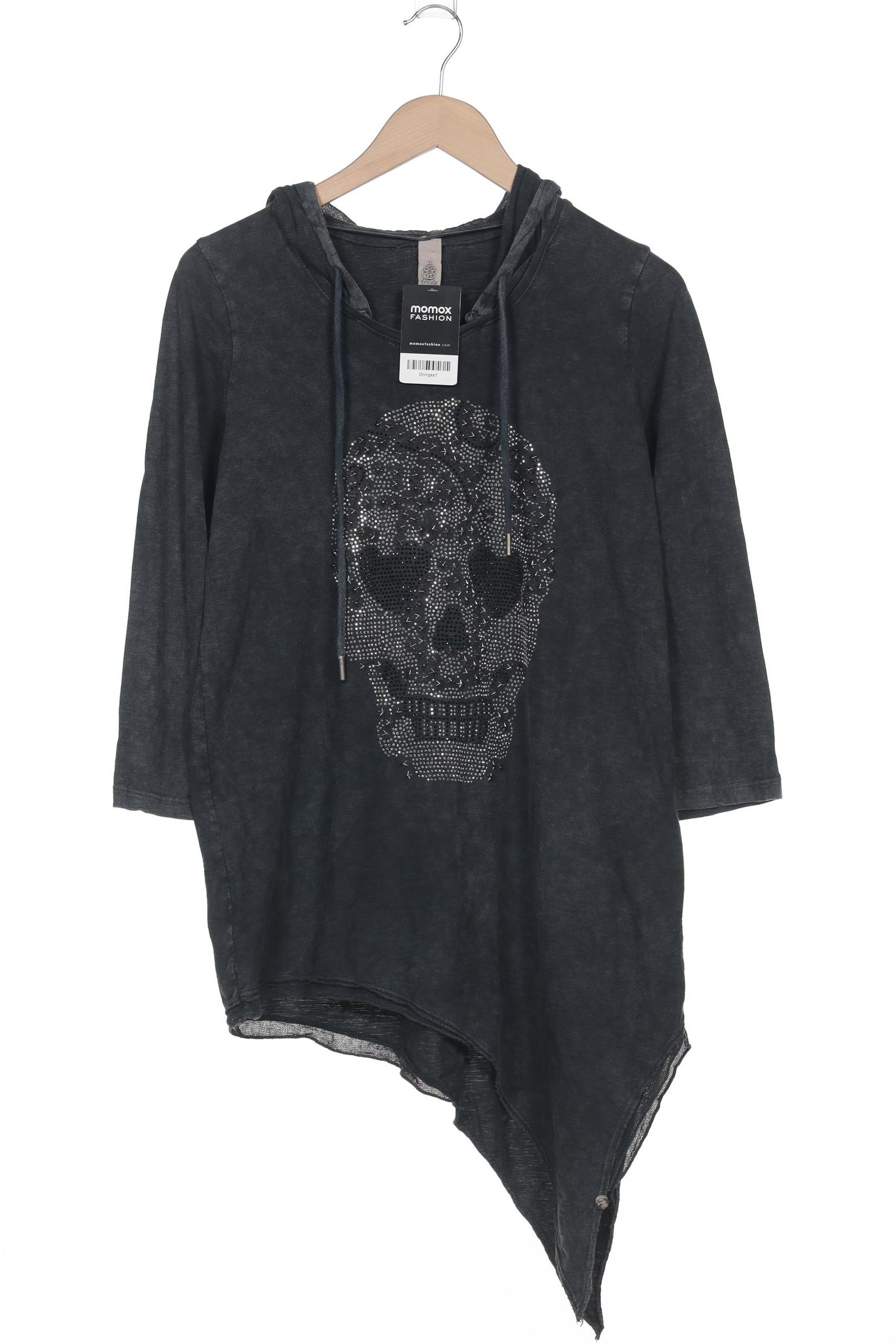 

tredy Damen Kapuzenpullover, grau, Gr. 44