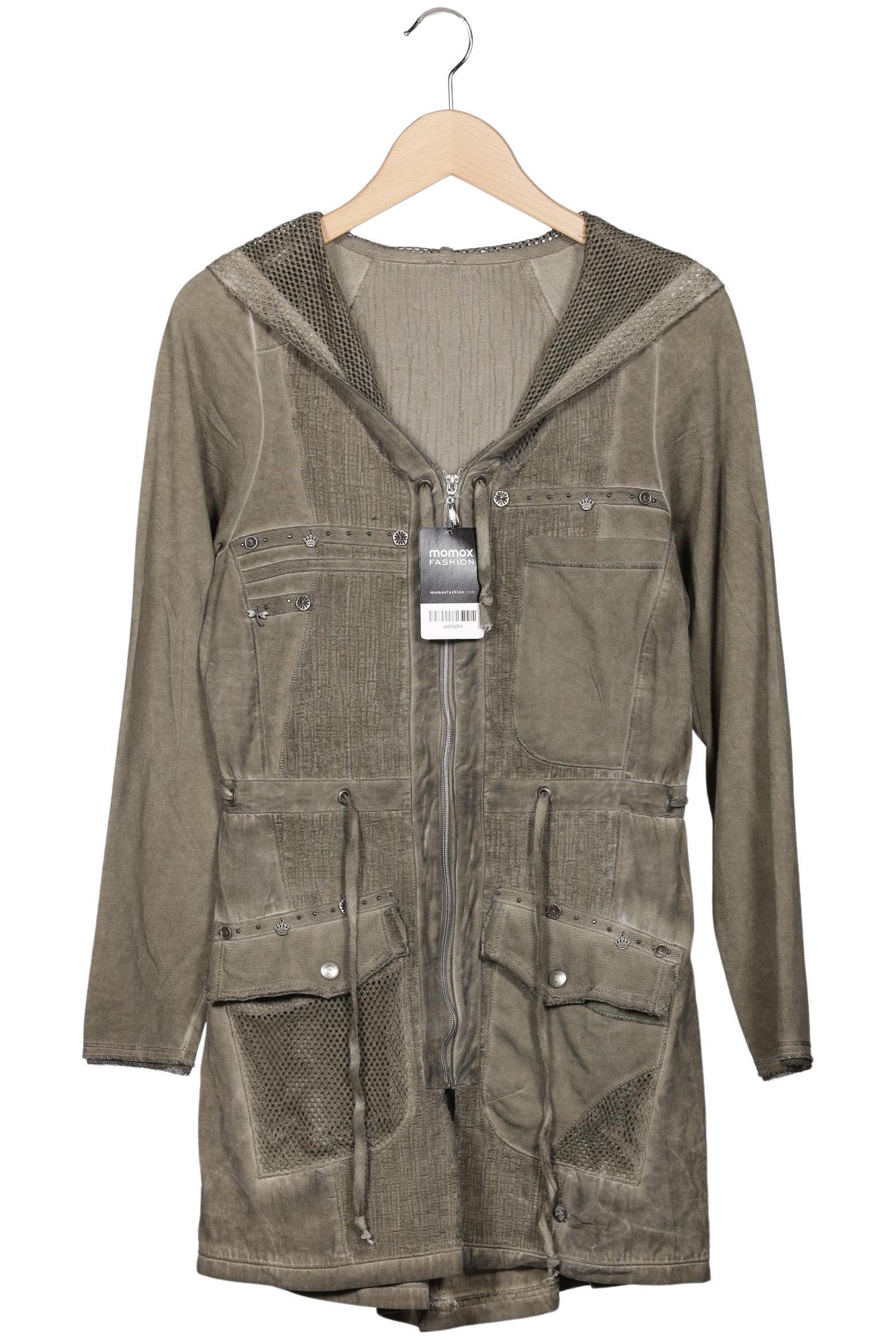 

tredy Damen Kapuzenpullover, grün, Gr. 36