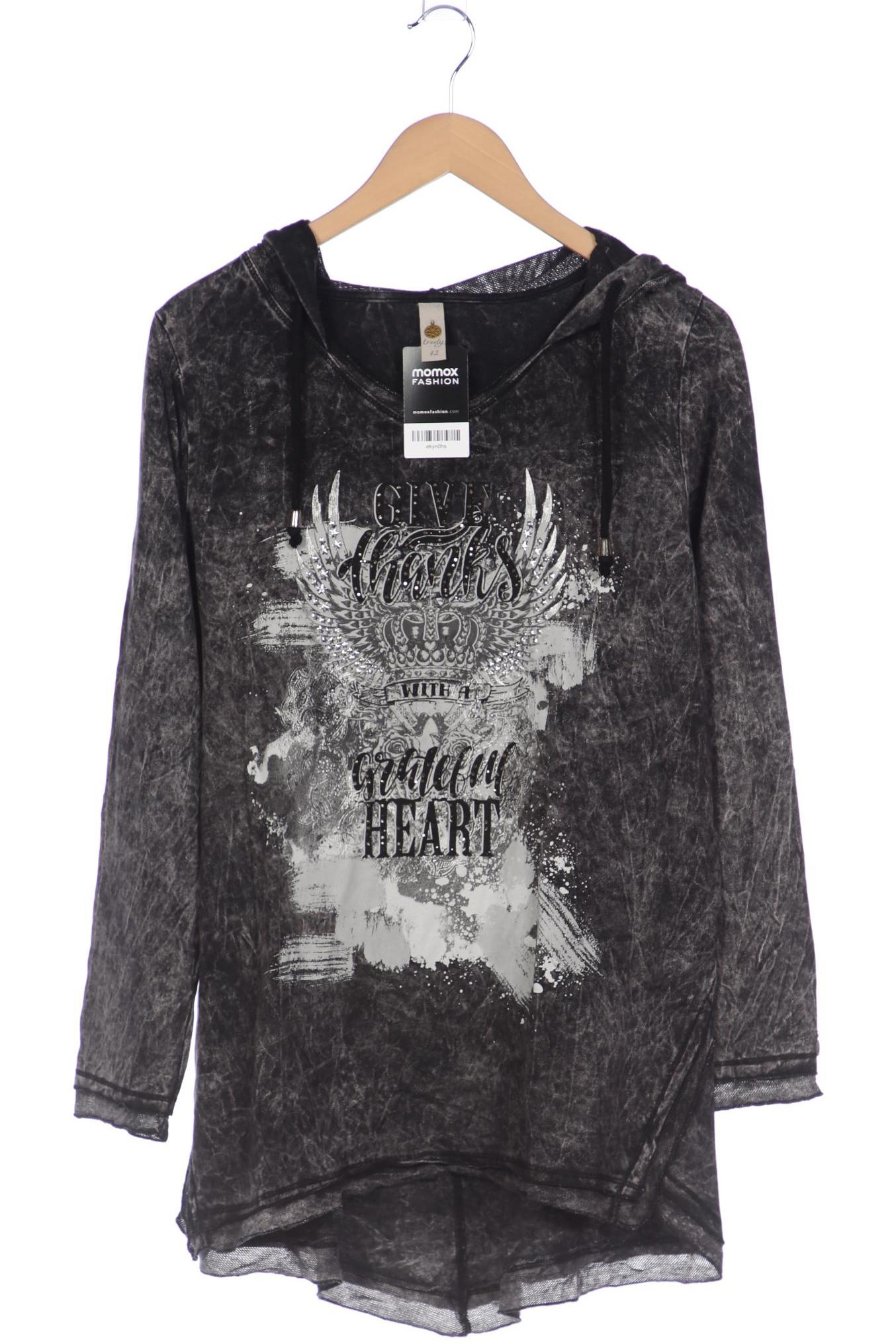 

tredy Damen Kapuzenpullover, grau