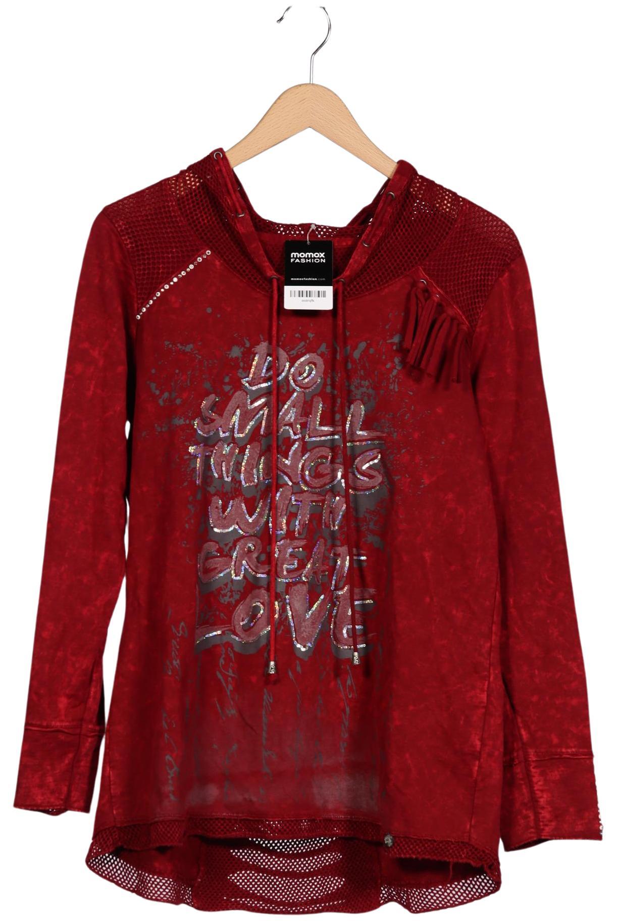 

tredy Damen Kapuzenpullover, rot, Gr. 40
