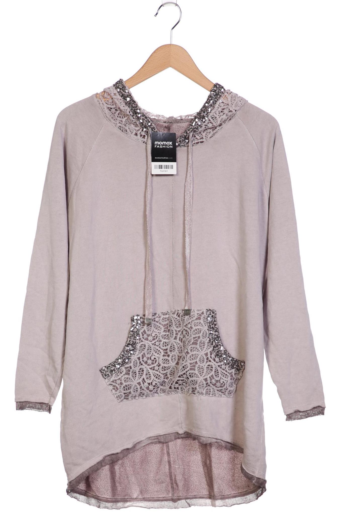 

tredy Damen Kapuzenpullover, grau, Gr. 48