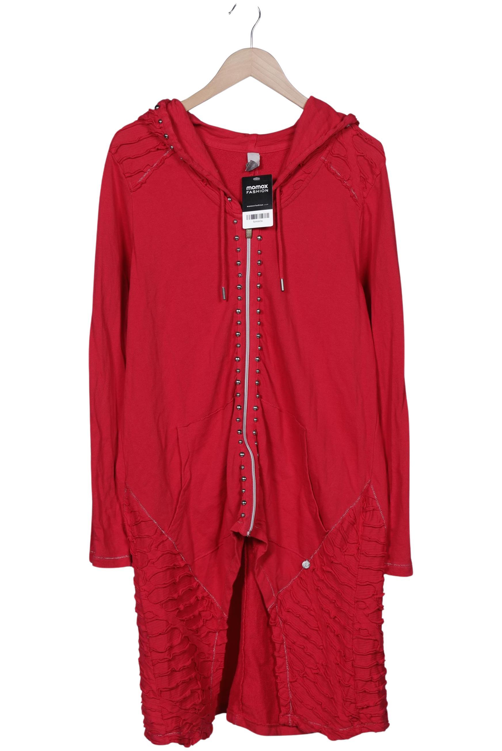 

tredy Damen Kapuzenpullover, rot, Gr. 42