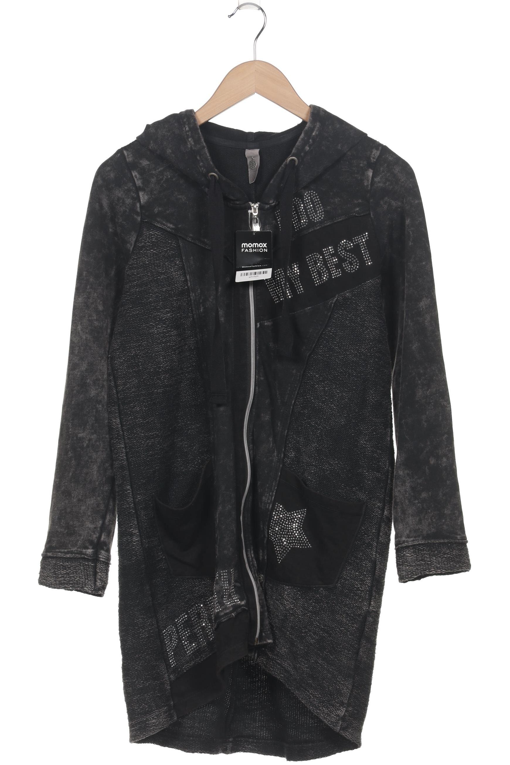 

tredy Damen Kapuzenpullover, schwarz, Gr. 36