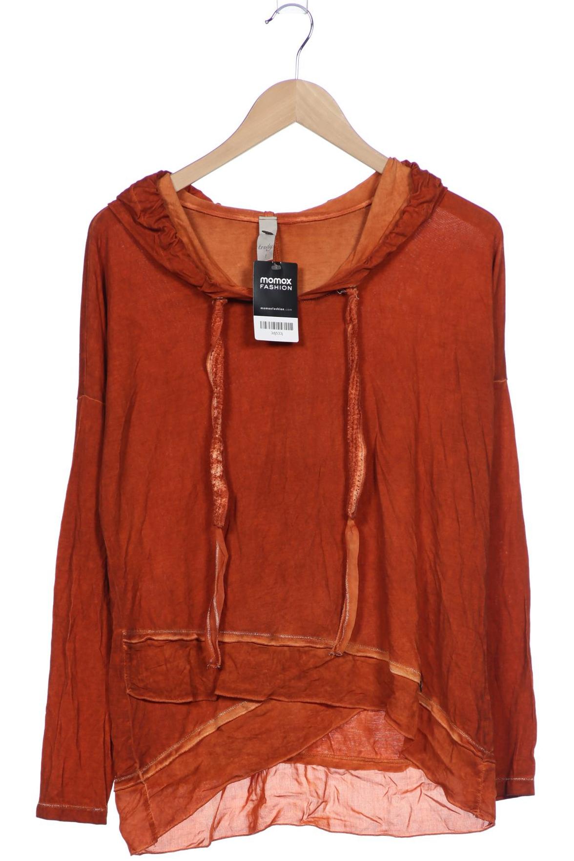 

tredy Damen Kapuzenpullover, orange, Gr. 42