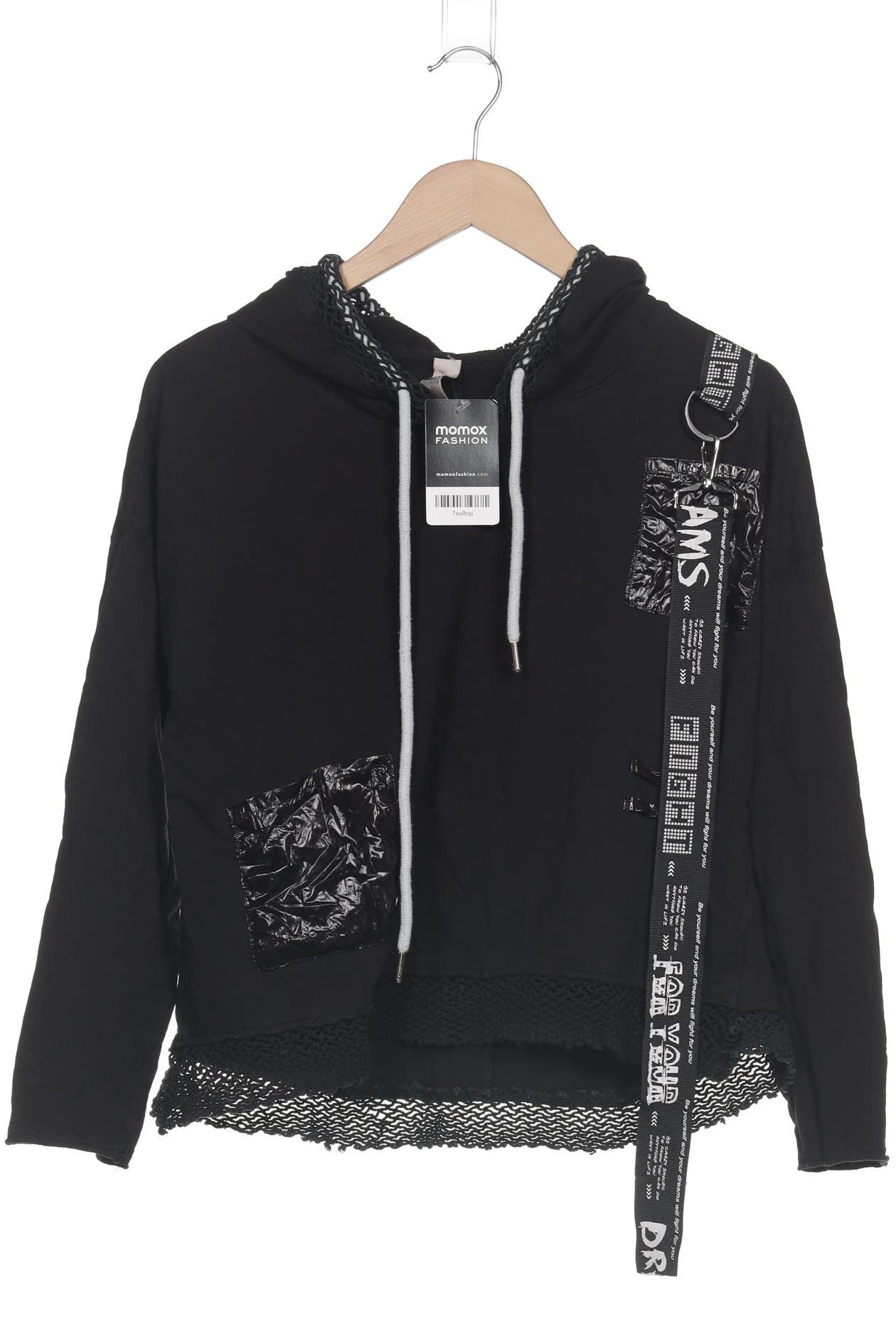 

tredy Damen Kapuzenpullover, schwarz, Gr. 38