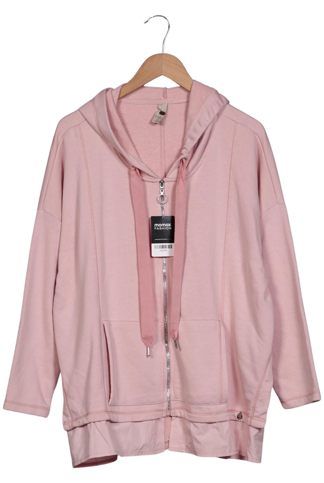 

tredy Damen Kapuzenpullover, pink, Gr. 44