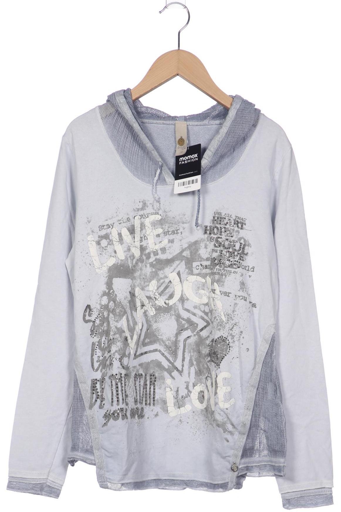 

tredy Damen Kapuzenpullover, grau, Gr. 38